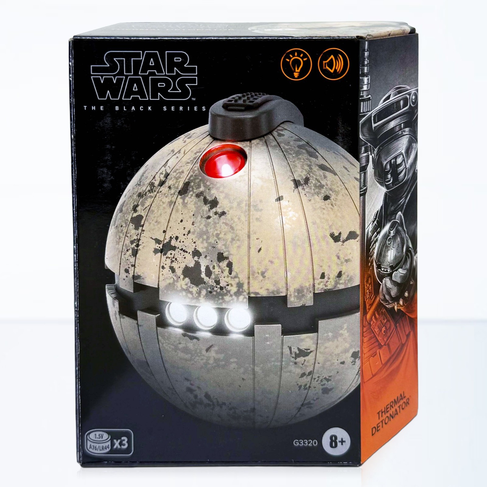 Hasbro Star Wars Black Series Electronic Thermal Detonator Prop Replica In Stock