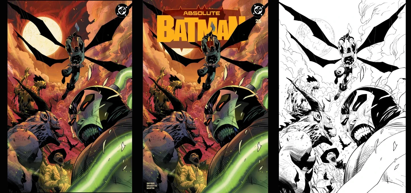 Absolute Batman 25 Exclusive Variant SET Ryan Benjamin PRE-SALE 10-28-26 Snyder