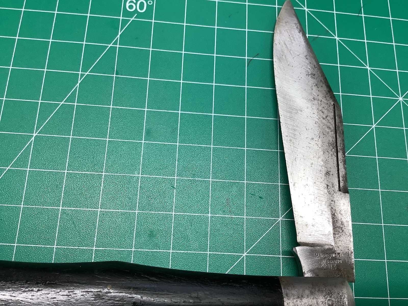 Vintage Aerial Cutlery Co    Large Coke Bottle Knife 
