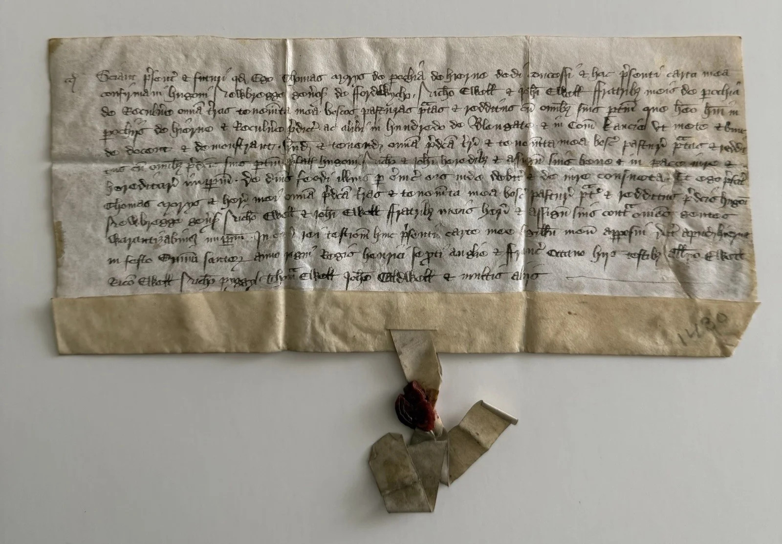c.1400 MEDIEVAL ENGLISH CHARTER – Henry IV