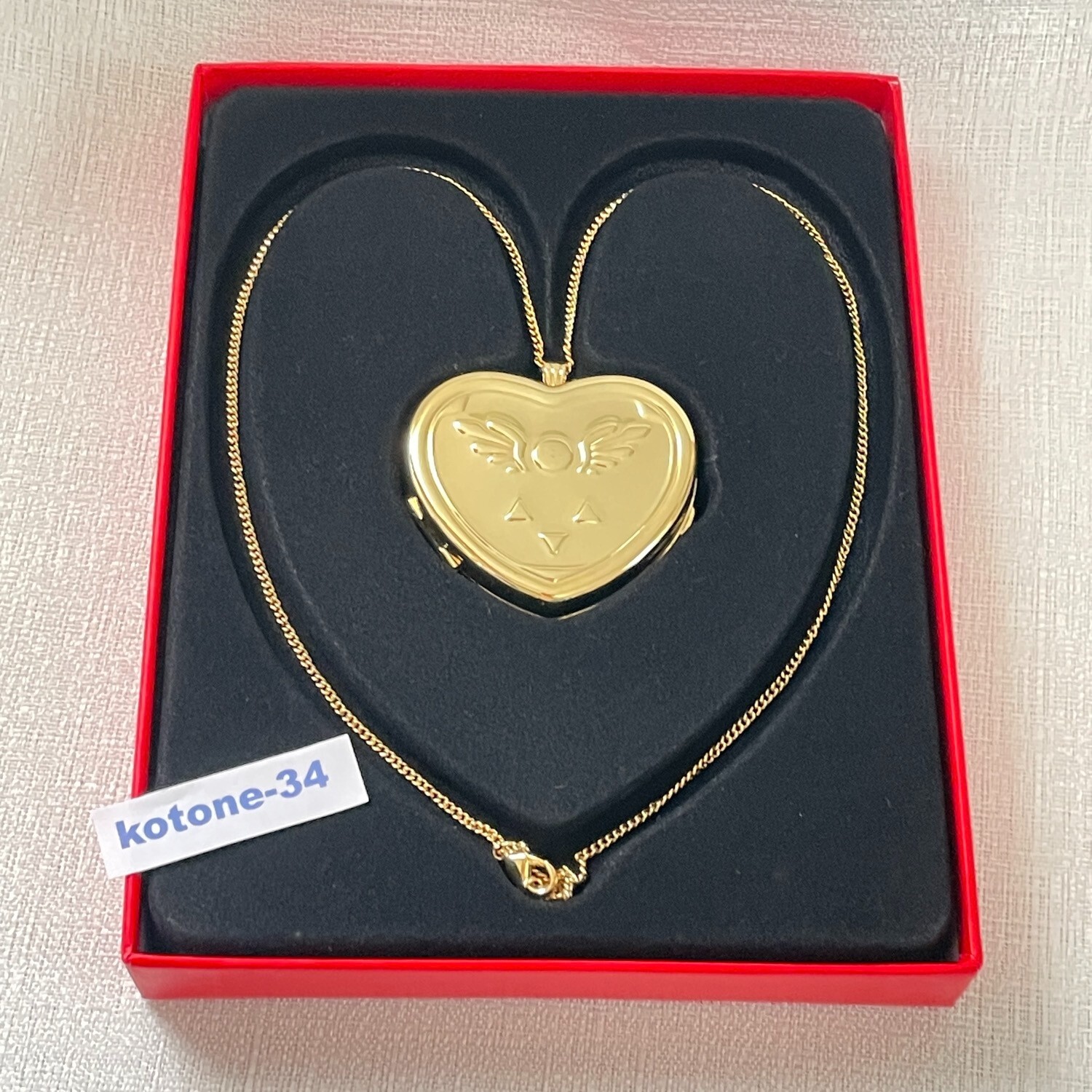 UNDERTALE Collector's Limited Edition Heart Musical Locket Music Box 14K Gold