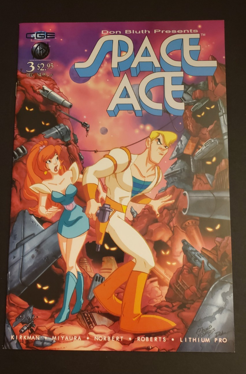 SPACE ACE #3  Crossgen CGC 2009 1st Print Robert Kirkman NM