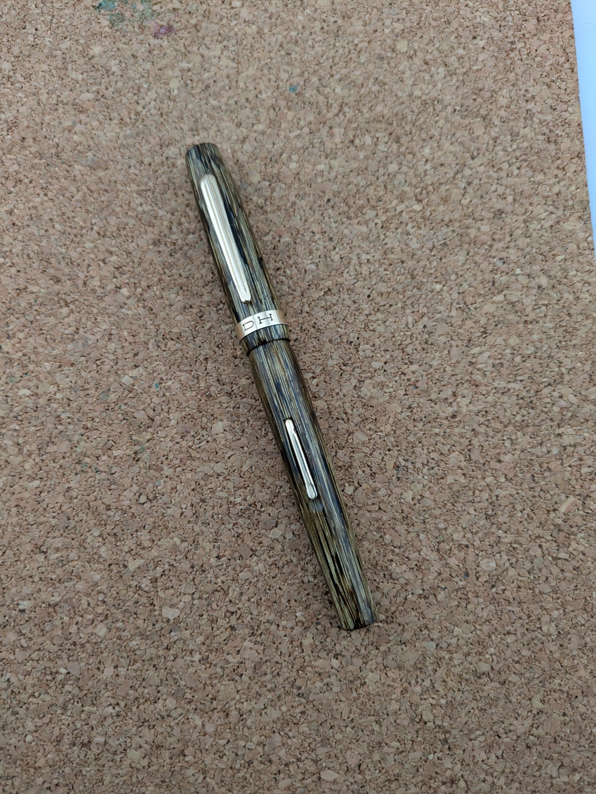 Vintage Gold Bond By Wahl Fountain Pen Working