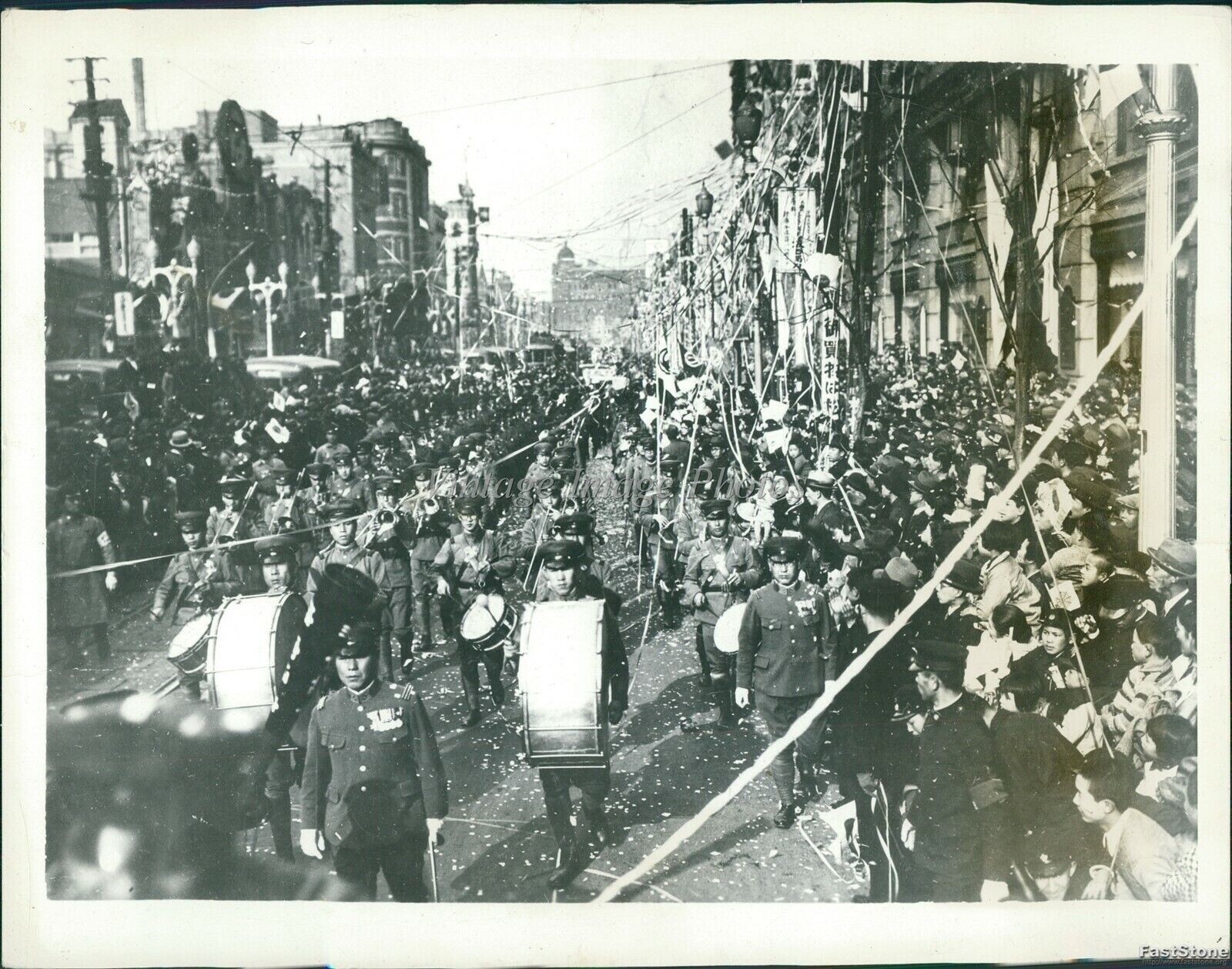 1935 30Th Anniversary Battle Of Mukden Russo Japanese War Vintage Photo 7x9