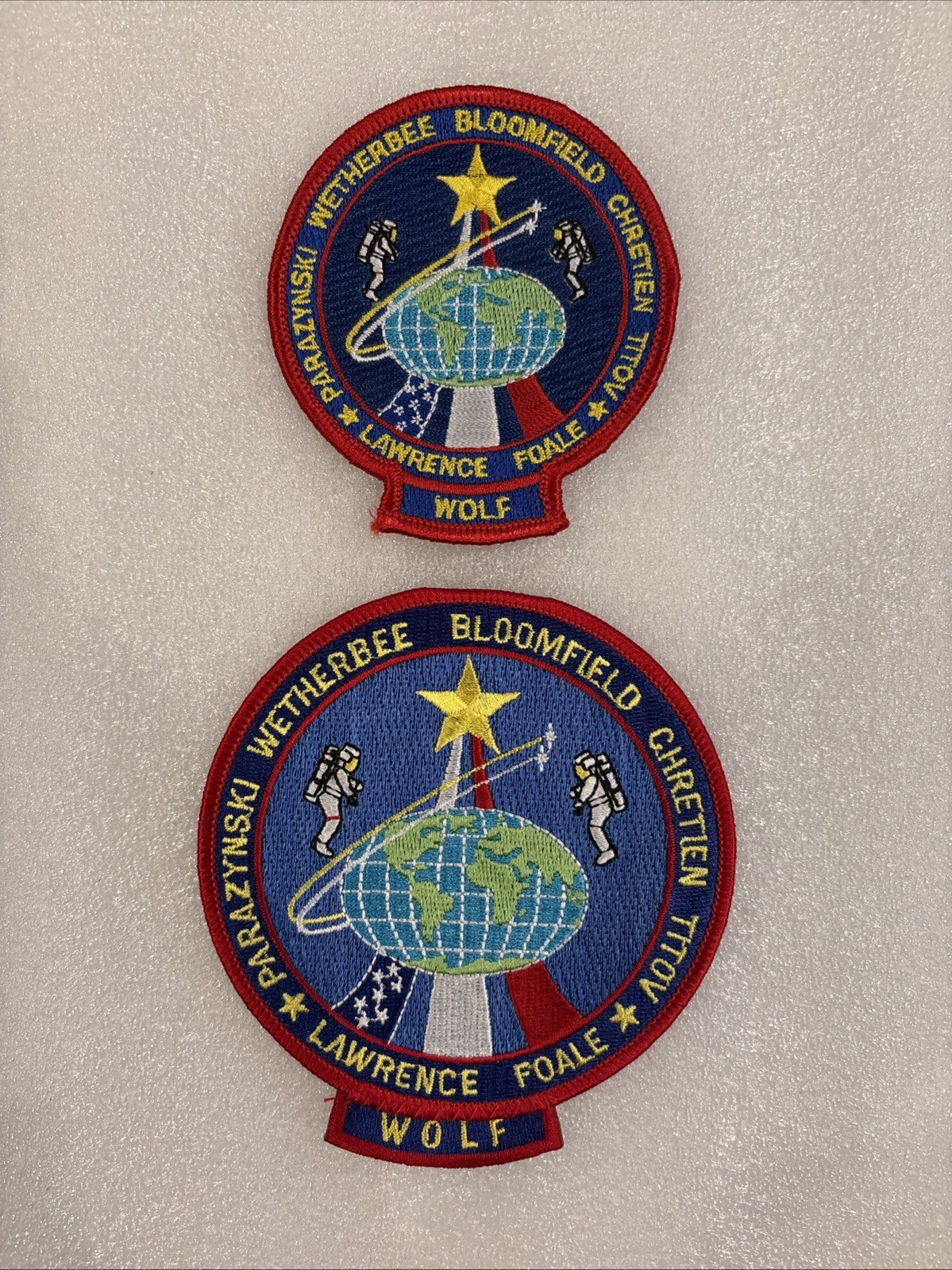 STS-86 mission patch Set Of 2