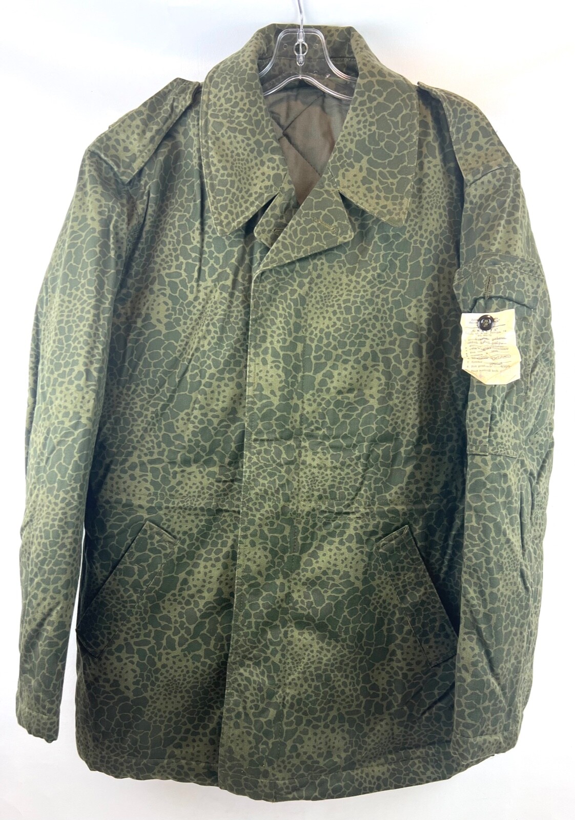 Polish Army Leopard Zaba Camo Pattern Jacket Parka Size EUR 92/171 US 40