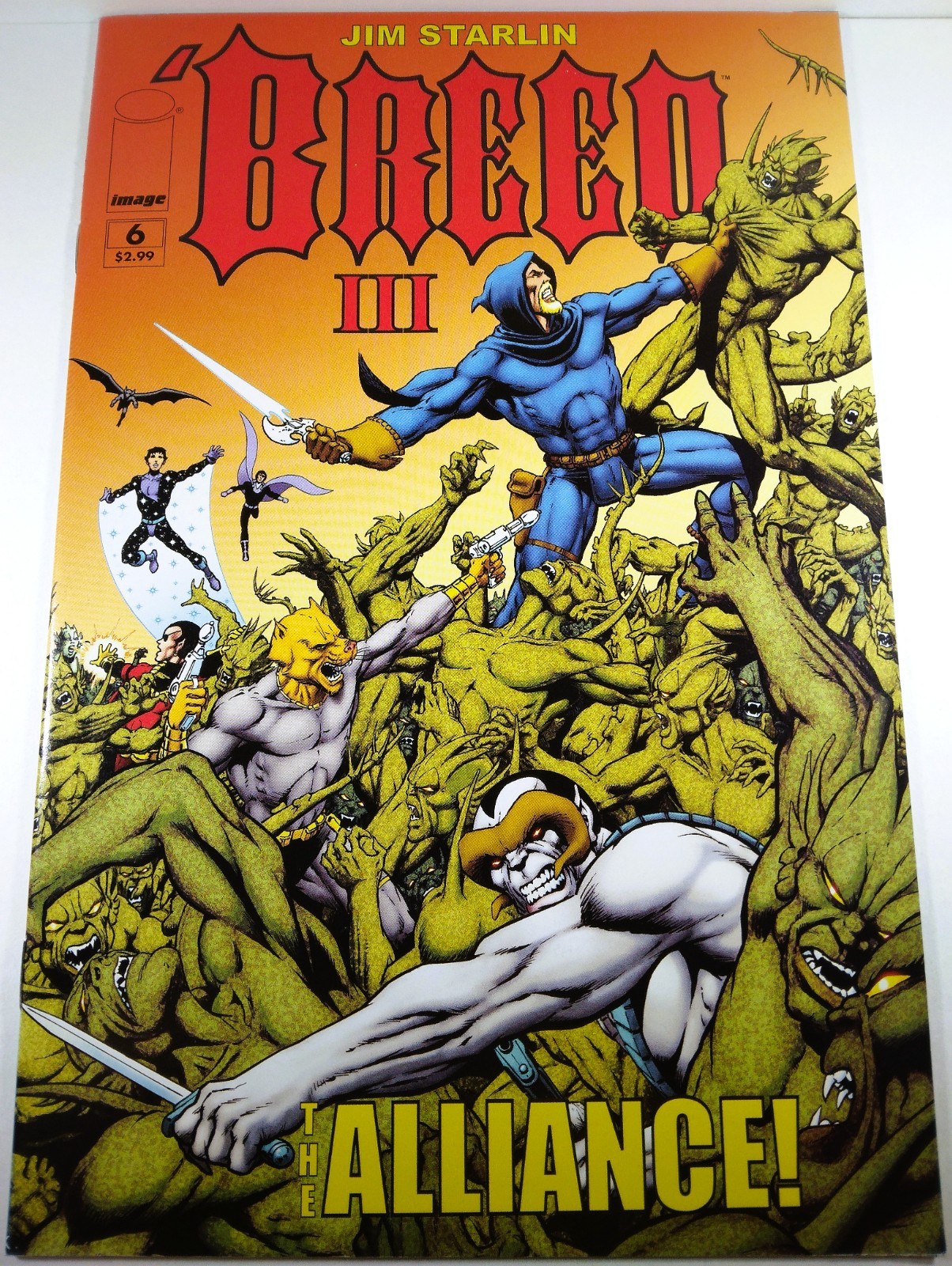 💥💀 BREED III #6 JIM STARLIN DREADSTAR IMAGE COMICS 2011 SCARCE ISSUE HTF VF-
