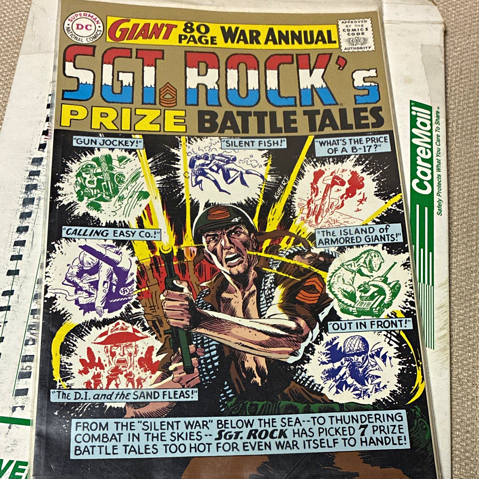 DC Comics Sgt. Rock\'s Prize Battle Tales 80-Page War Annual Replica Edition