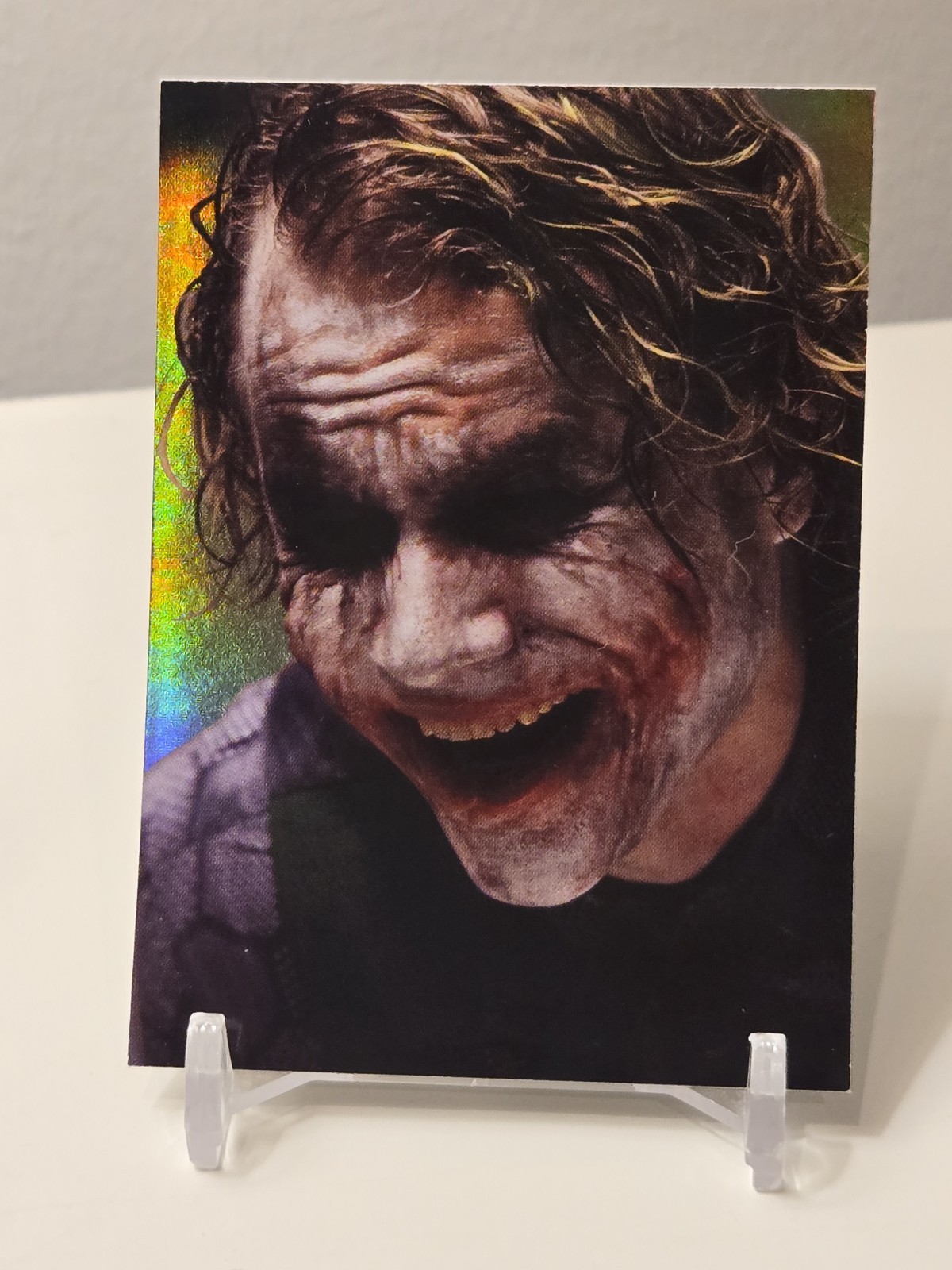 2008 PGM The Dark Knight JOKER ROOKIE #77 Holofoil Heath Ledger Rookie Card