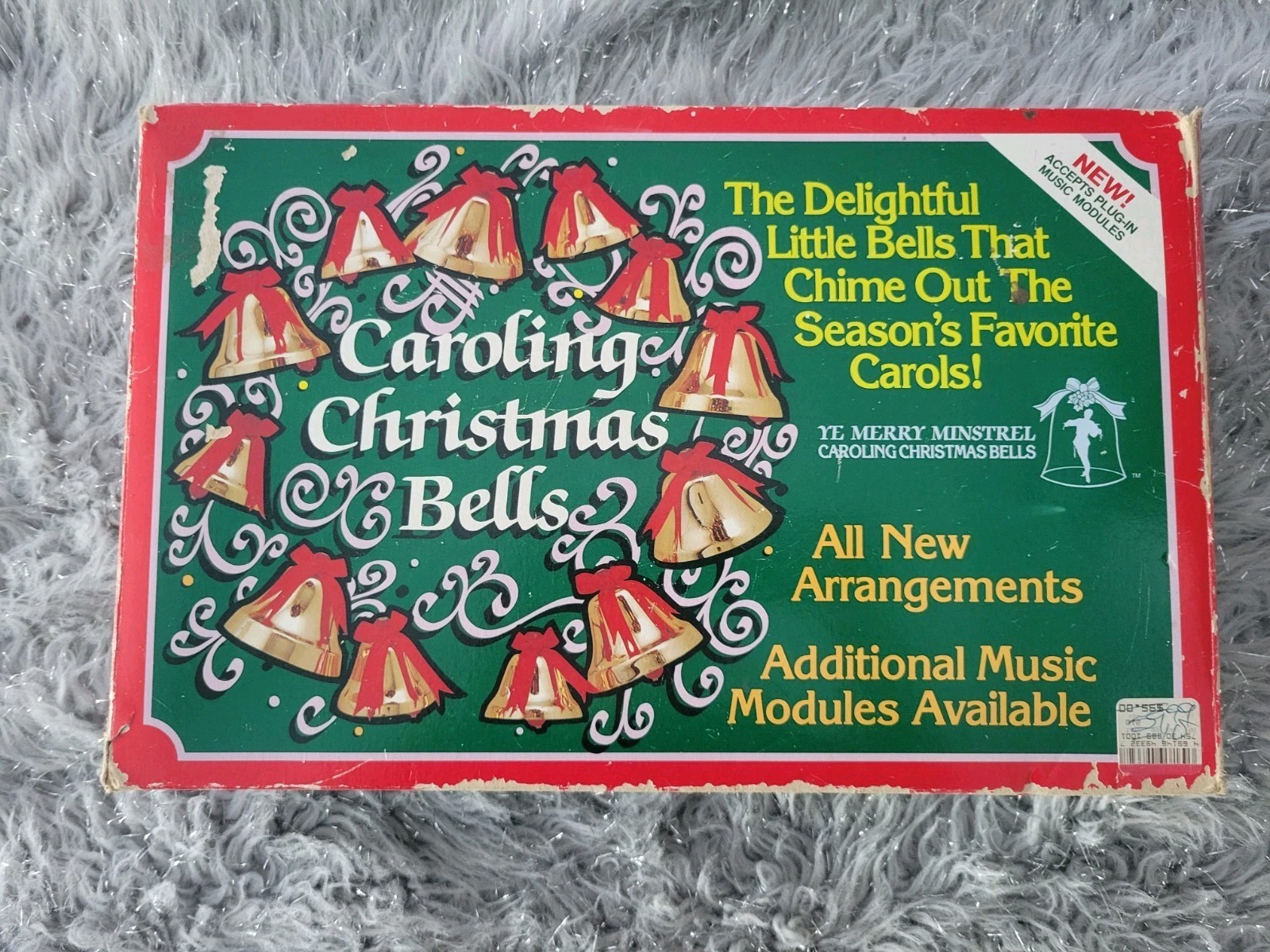 Vintage Merry Minstrel Caroling Christmas 12 Bells Capricorn 25 Holiday Carols 