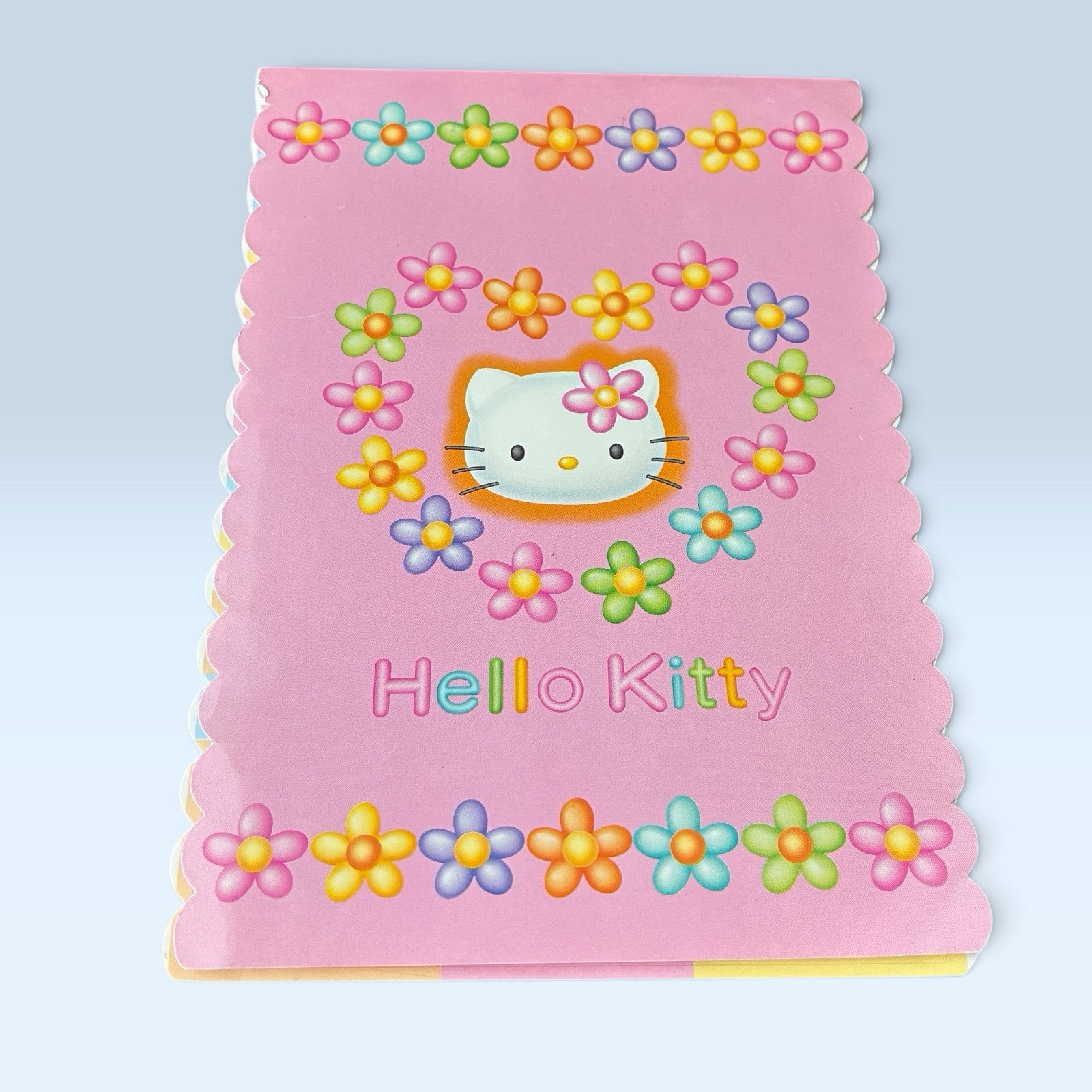 1997 Sanrio Hello Kitty Memo Pad w/ Stickers Vintage Japan Y2K Stationery