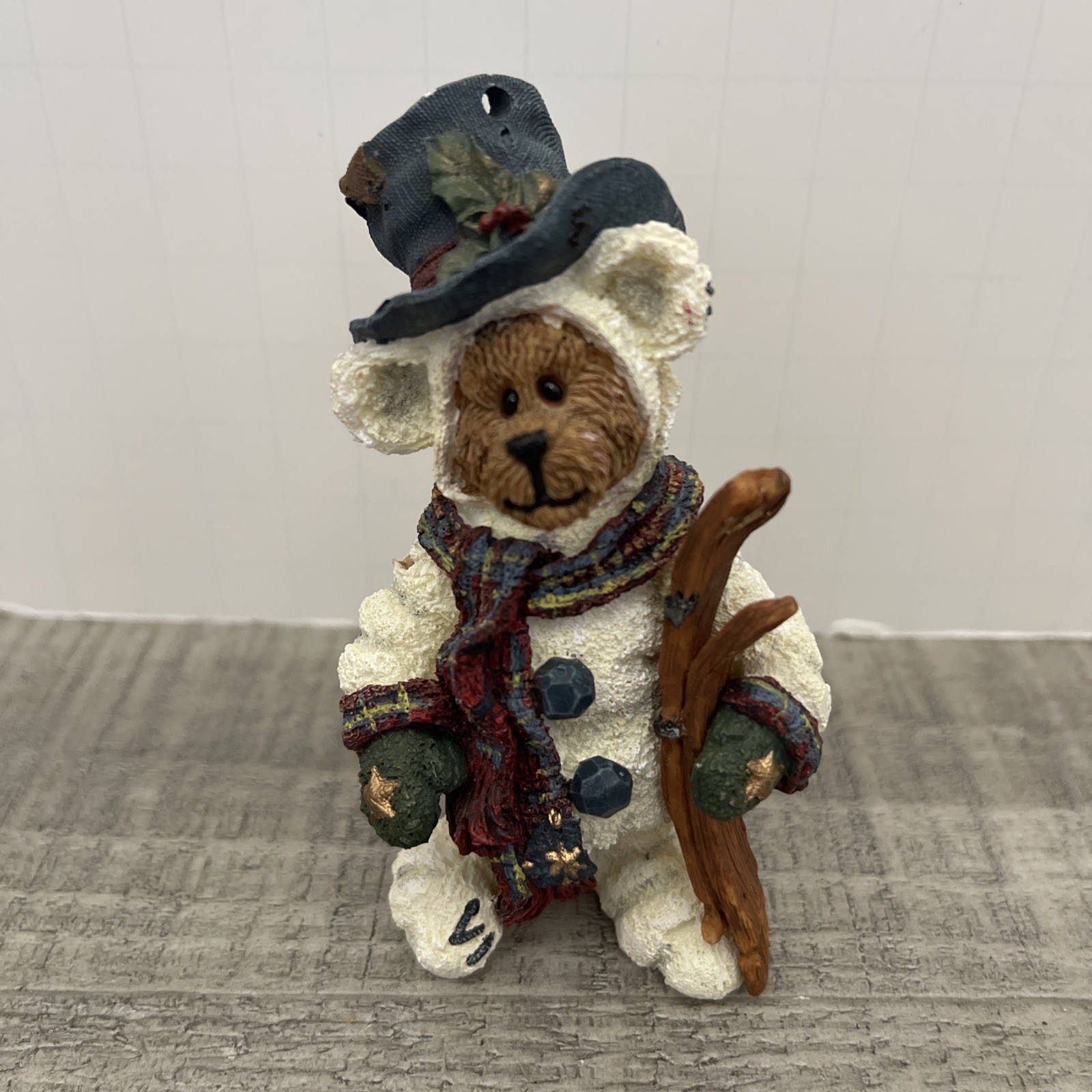 Boyd’s Bear and Friends Bear with Top Hat Ornament 