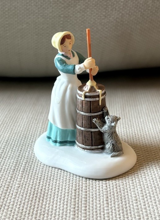 2012 Department 56 Dicken\'s Village Series #4025267 CHURNING TEMPTATION Unused
