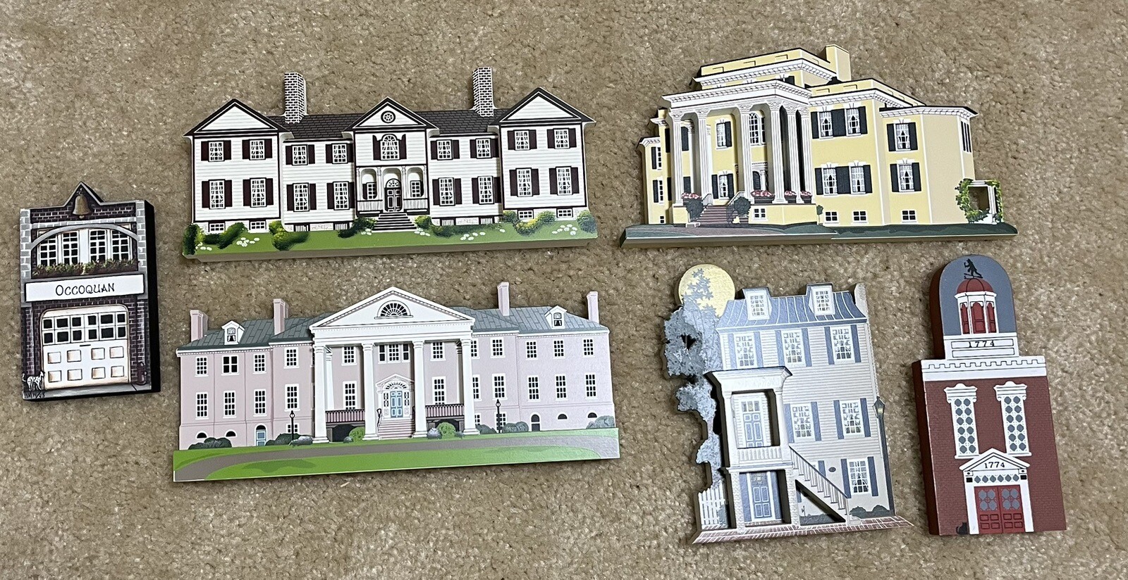 Sheila Houses of VIRGINIA A bundle of 6 houses of the Commonwealth of VA.