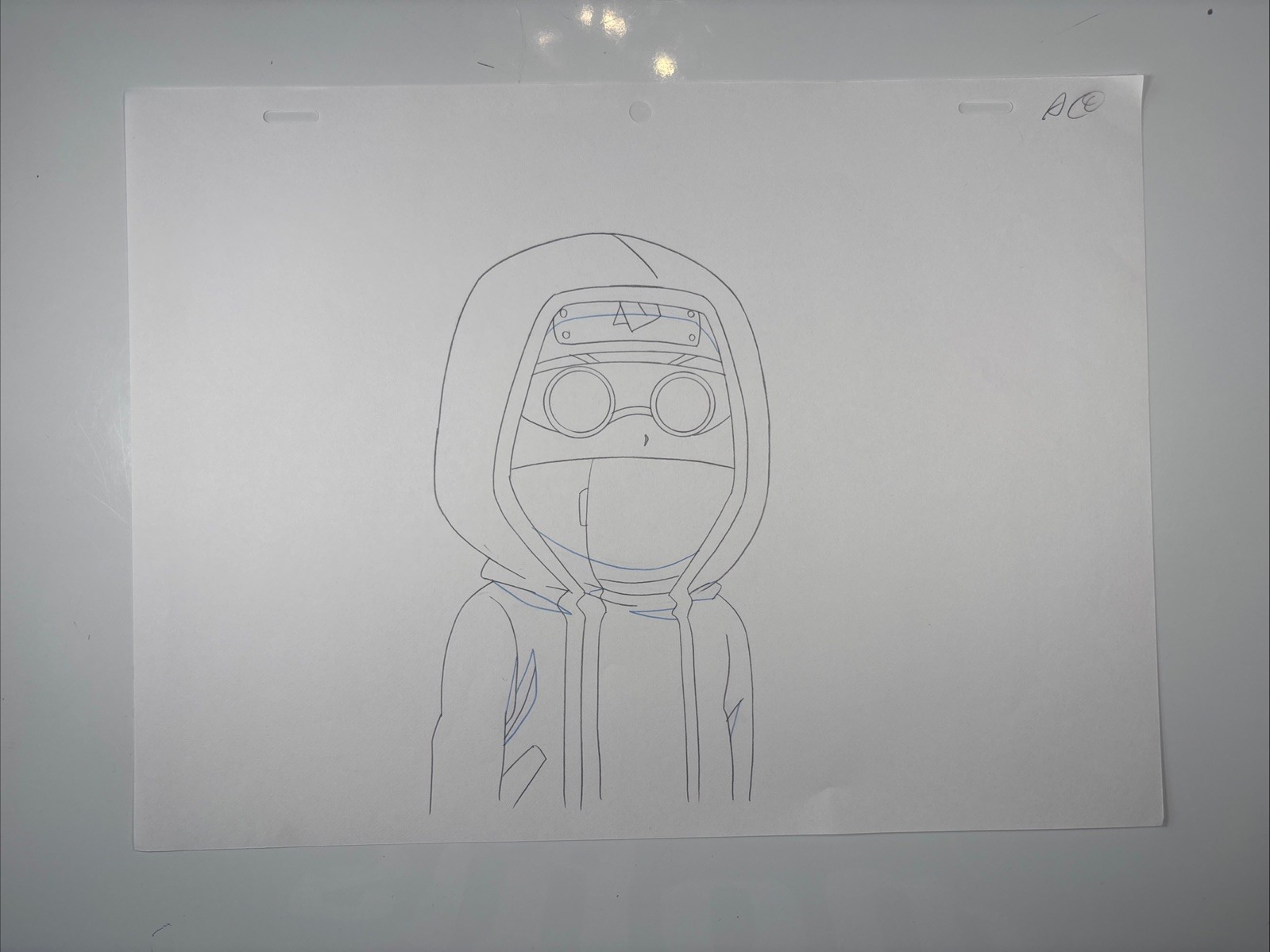 SHINO NARUTO Anime Production Art Animation Cel  Vintage Genga P33 I10