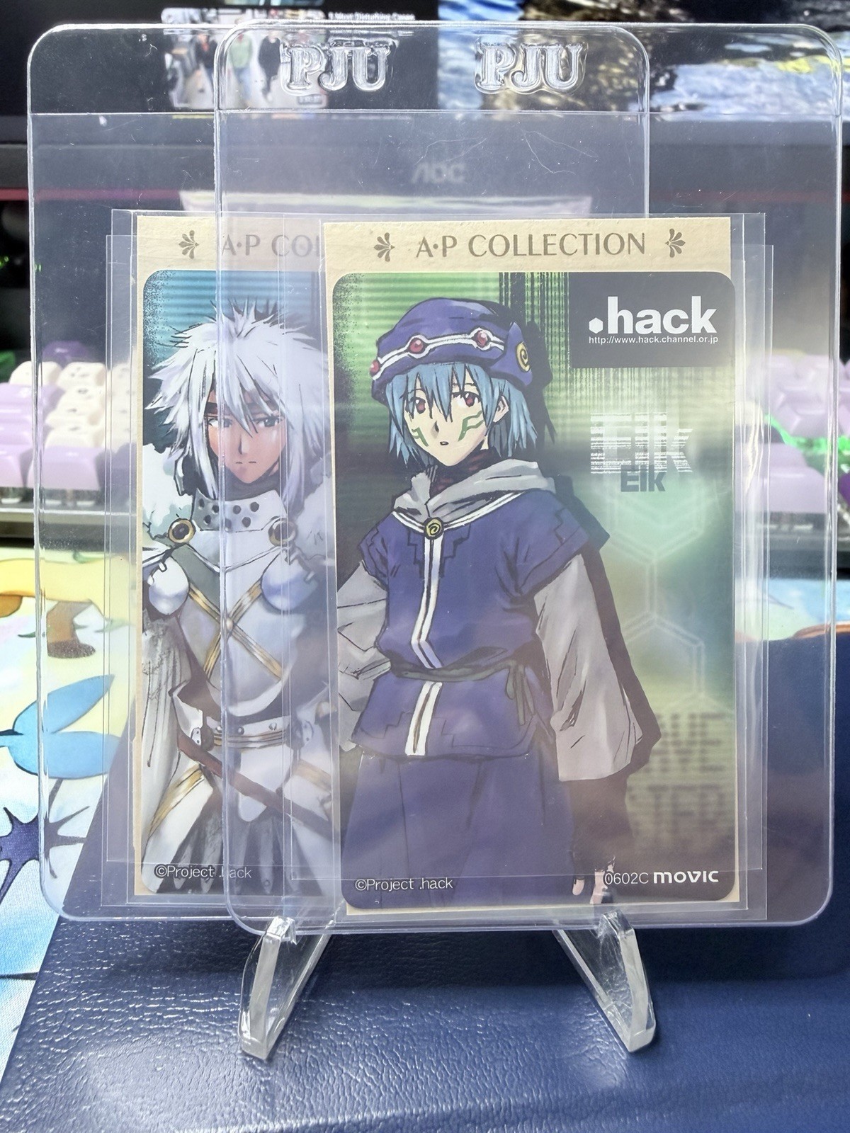 .hack Kite & Balmung AP Collection Card Set Movic Japan 0602C Vintage Anime
