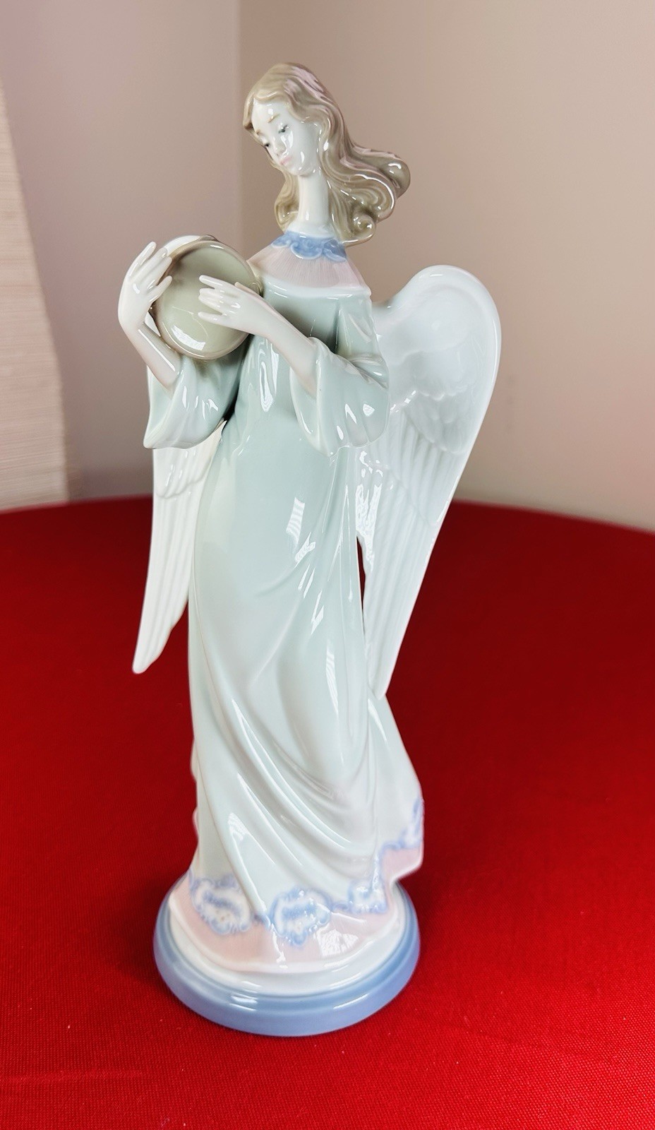 VTG Original Collectible Lladro Numbered Angel Signed Candleholder Figurine