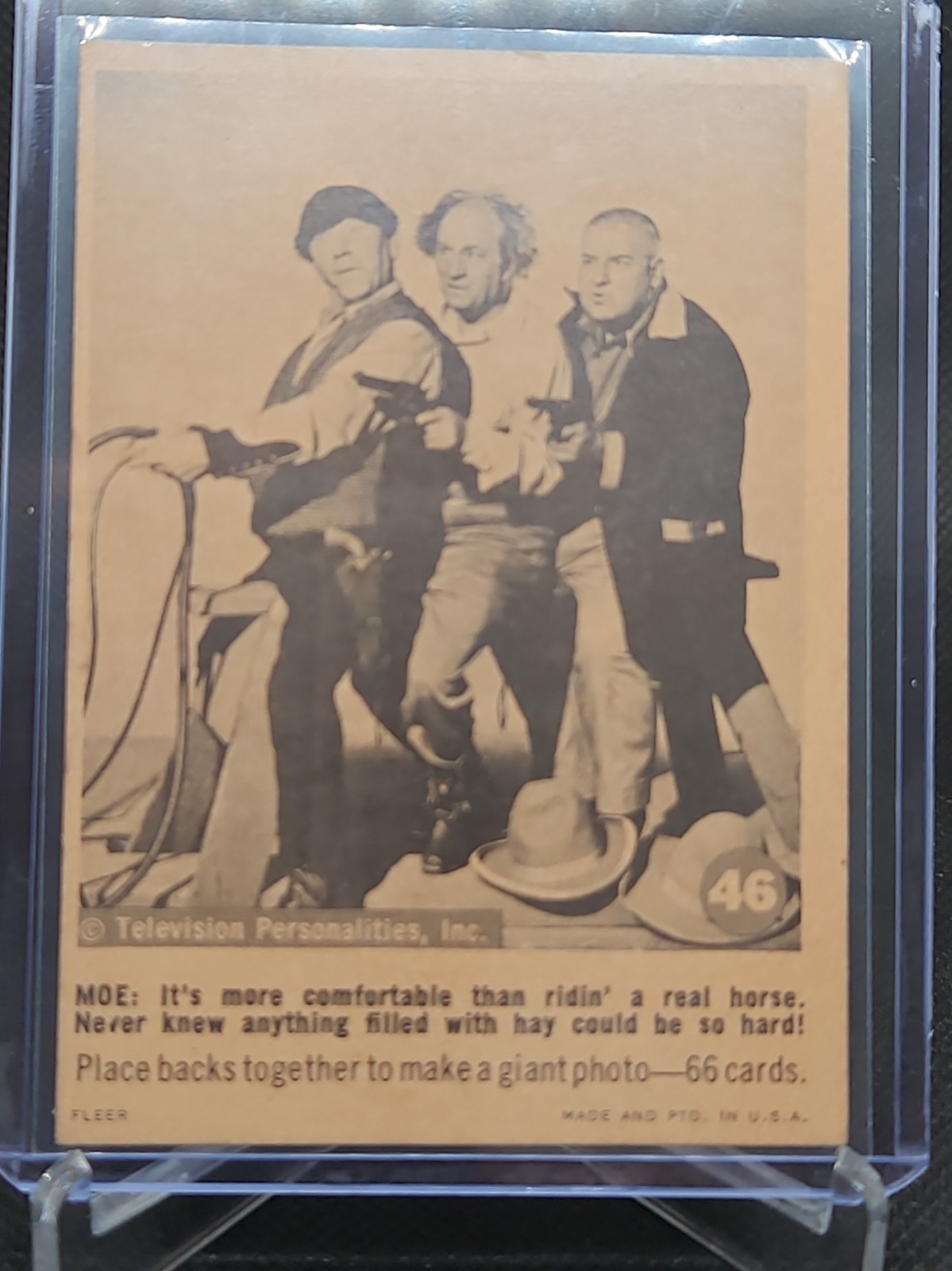 1966 Fleer The Three Stooges set.
