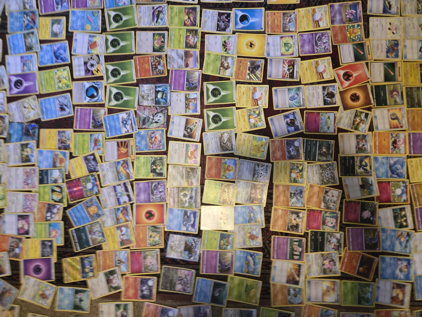 Konami Pokémon & Yu-Gi-Oh Mixed Trading Card Lot, 400 Cards, English