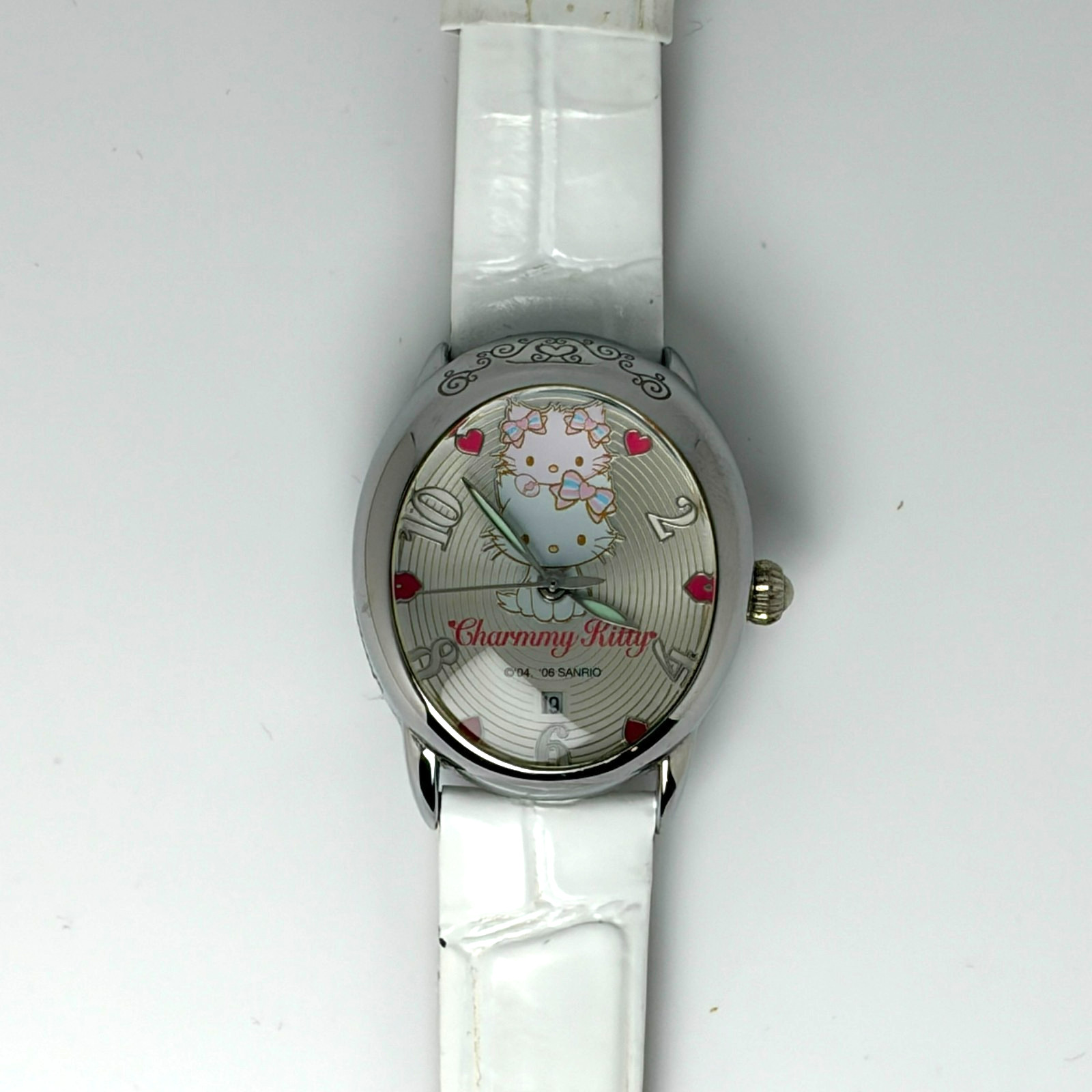 Vintage 2004 2005 Sanrio Charmmy Kitty Watch White Y2K Rare Untested