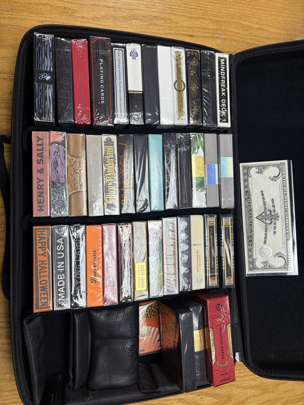 Rare David Blaine Playing Card Collection 42 Unopened Packs Some Autos All Rare