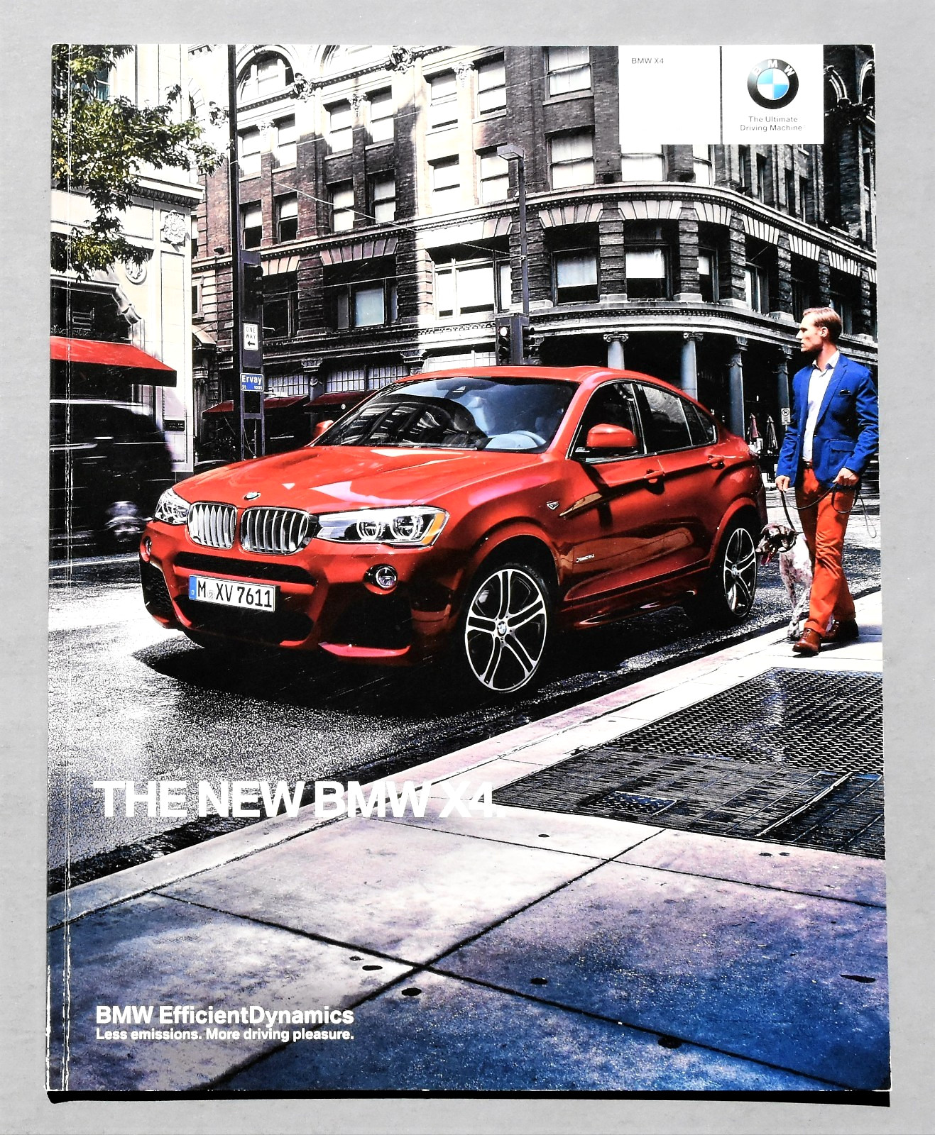 ORIGINAL 2014 BMW X4 DELUXE SALES BROCHURE CATALOG ~ 38 PAGES ~ 11.5