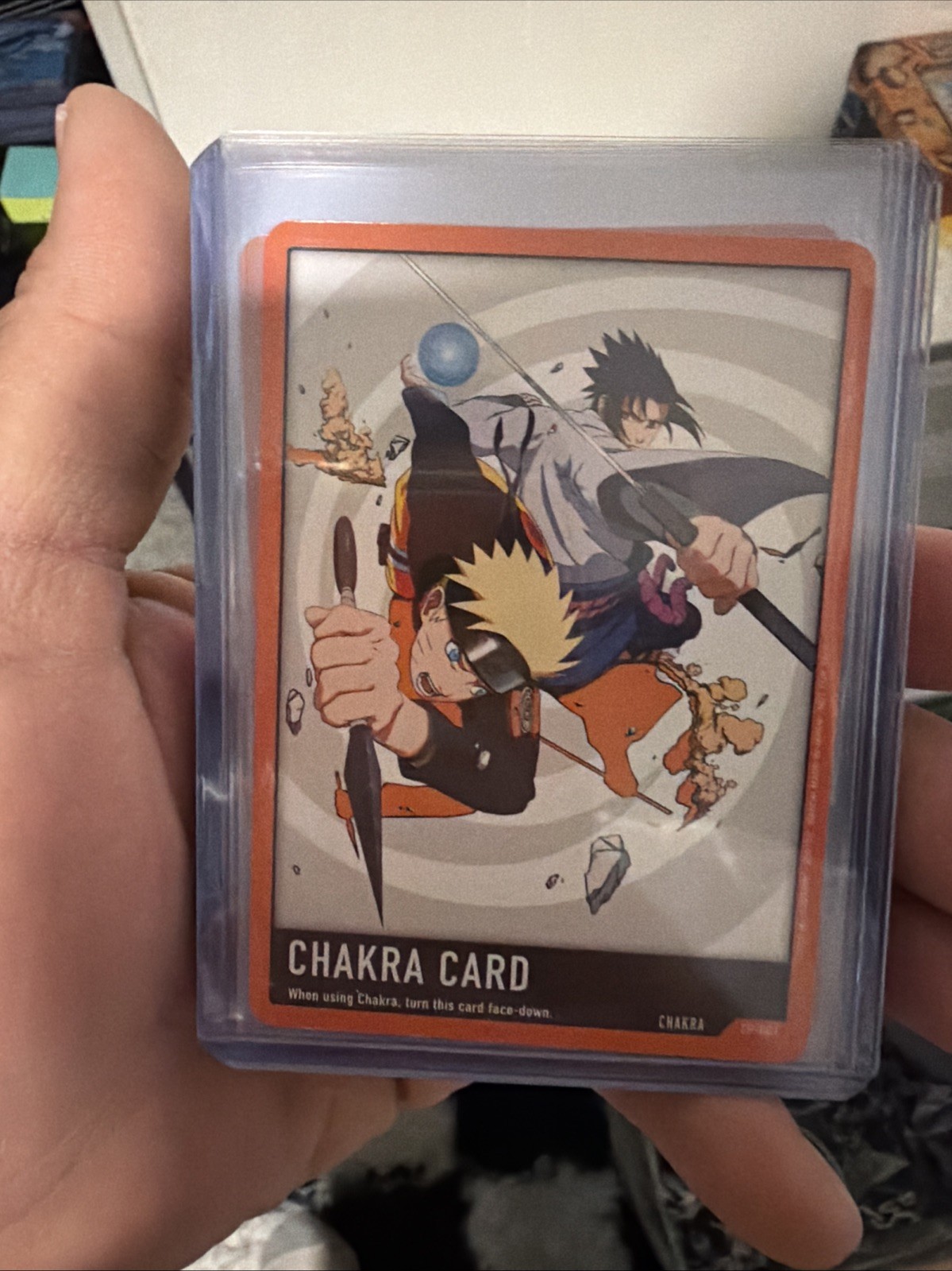 NYCC 2026 Naruto TCG Chakra CP-001 Promo Card New York Comic Con Bandai