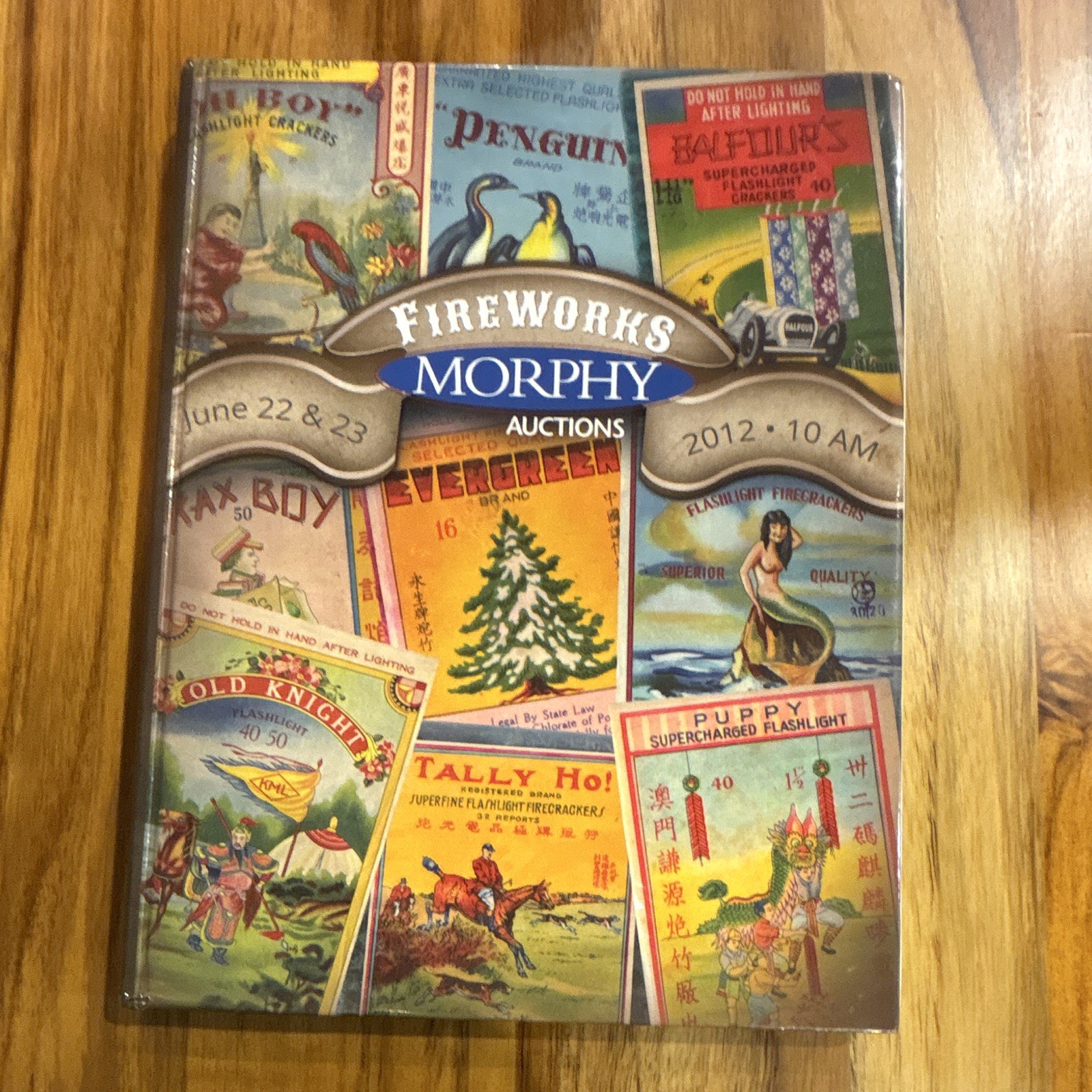 Beautiful Vintage Murphy Fireworks Auction Book