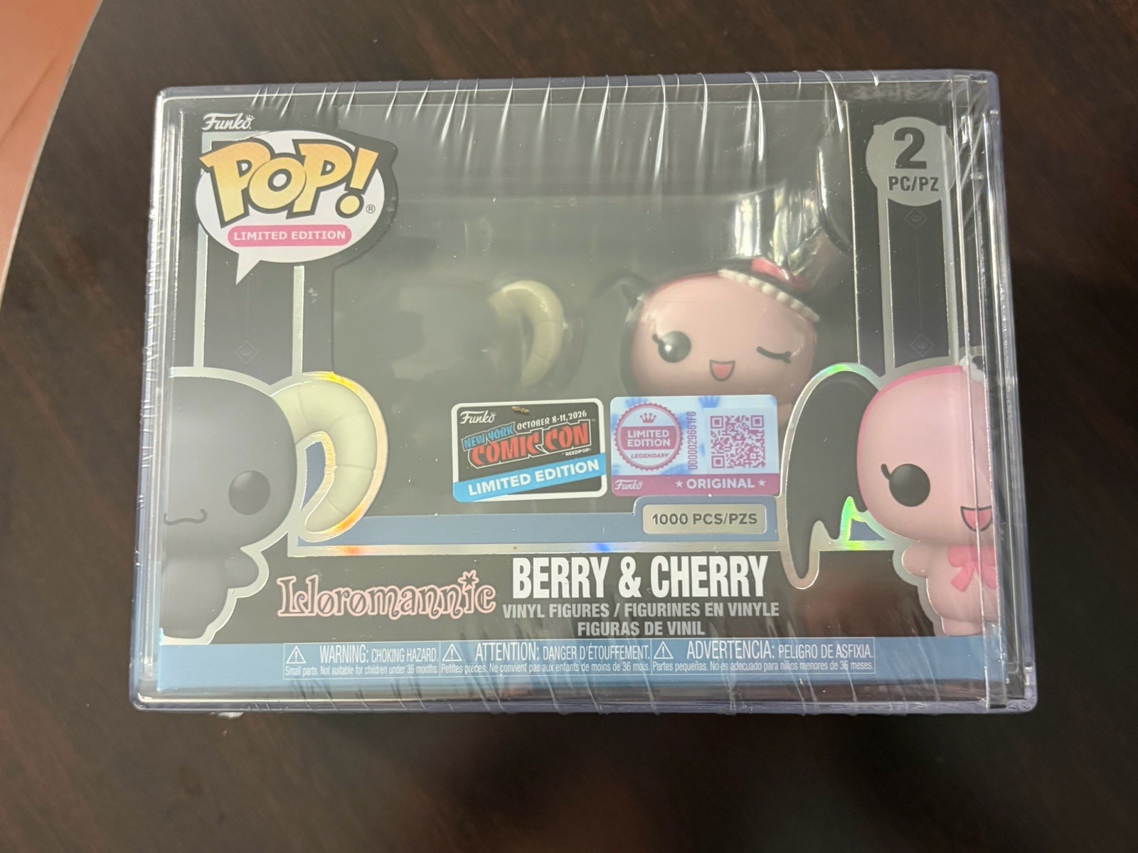 Funko POP Lloromannic Berry and Cherry 2 pack NYCC 2026 Con Sticker LE1000