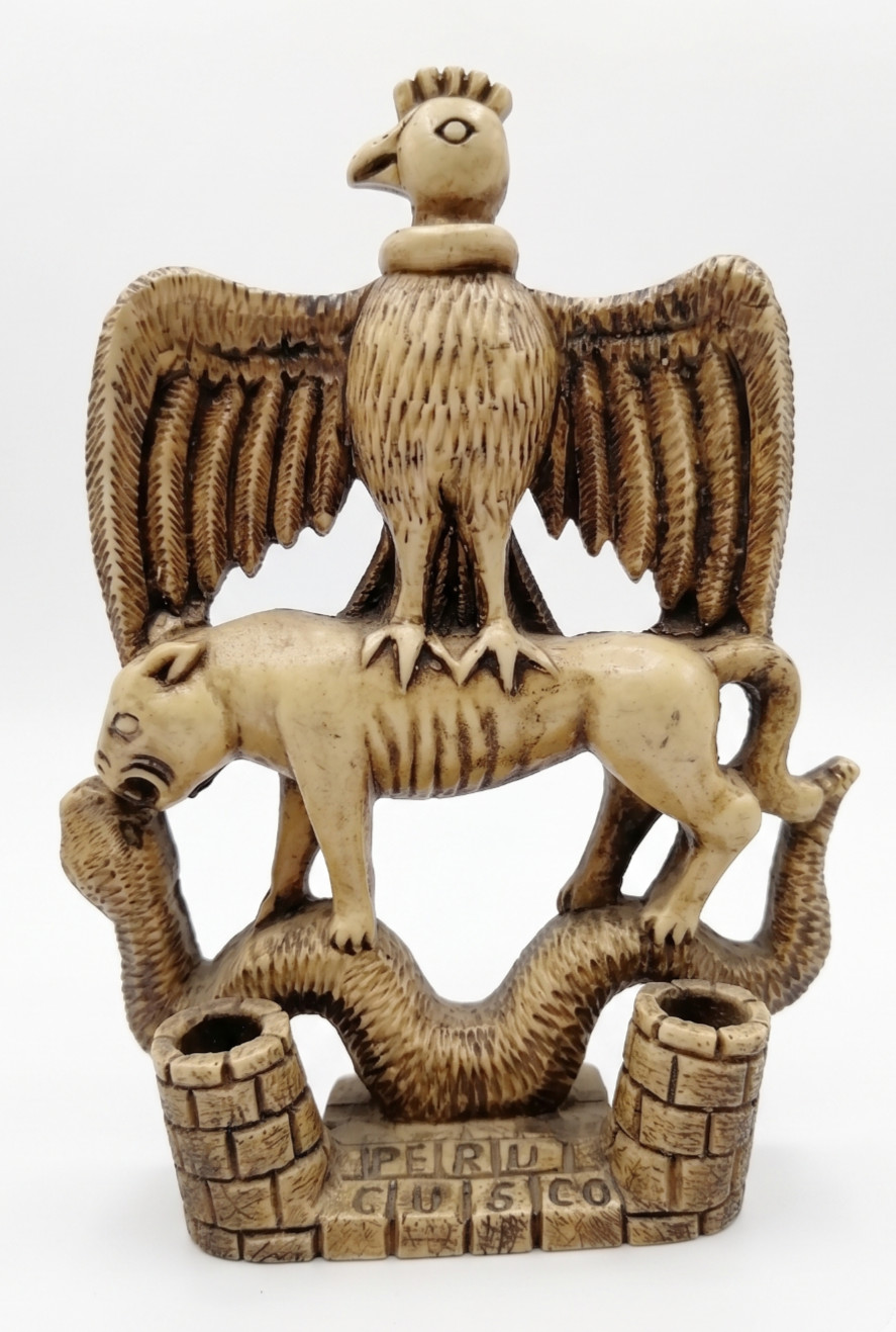 Andean Trilogy Sculpture, Hand-Carved