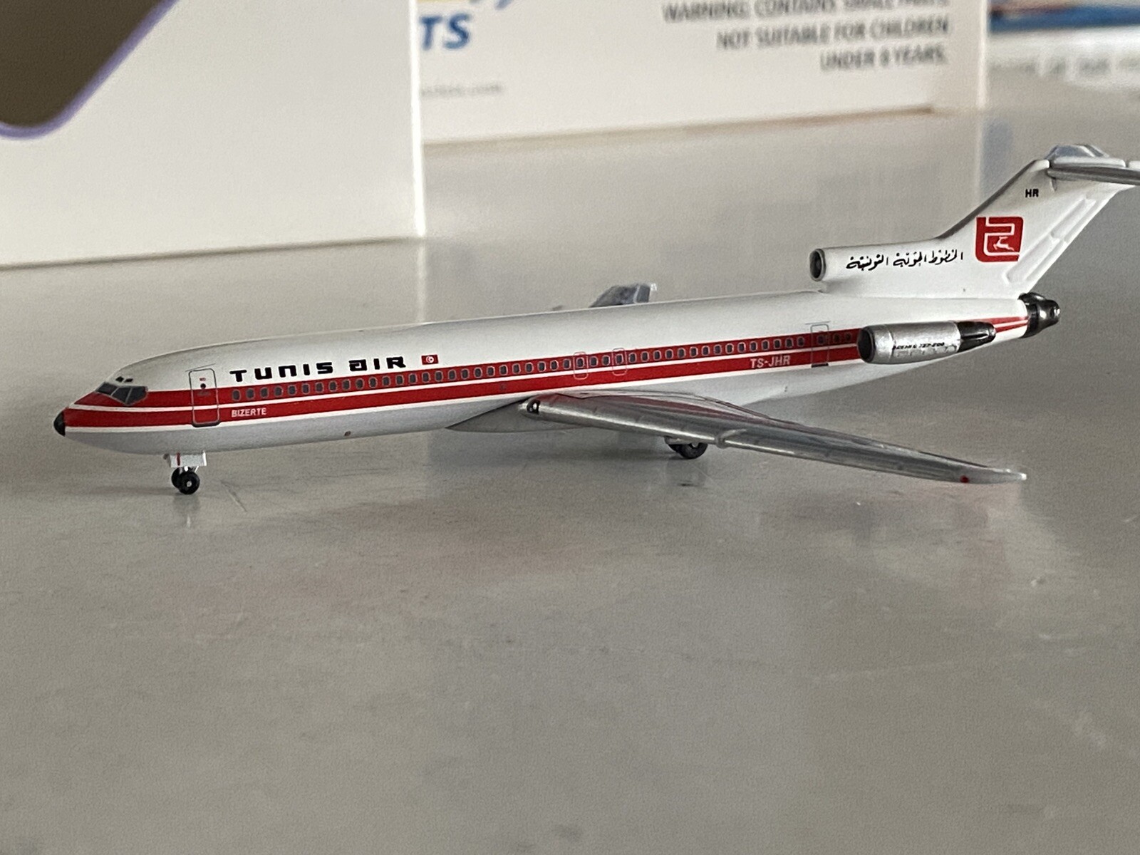 Aeroclassics Tunisair Boeing 727-200 1:400 TH-JHR ACTSJHR