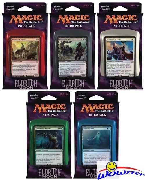 MTG Eldritch Moon: Combo Intro Pack / Theme Deck Set of All 5 Factory Sealed