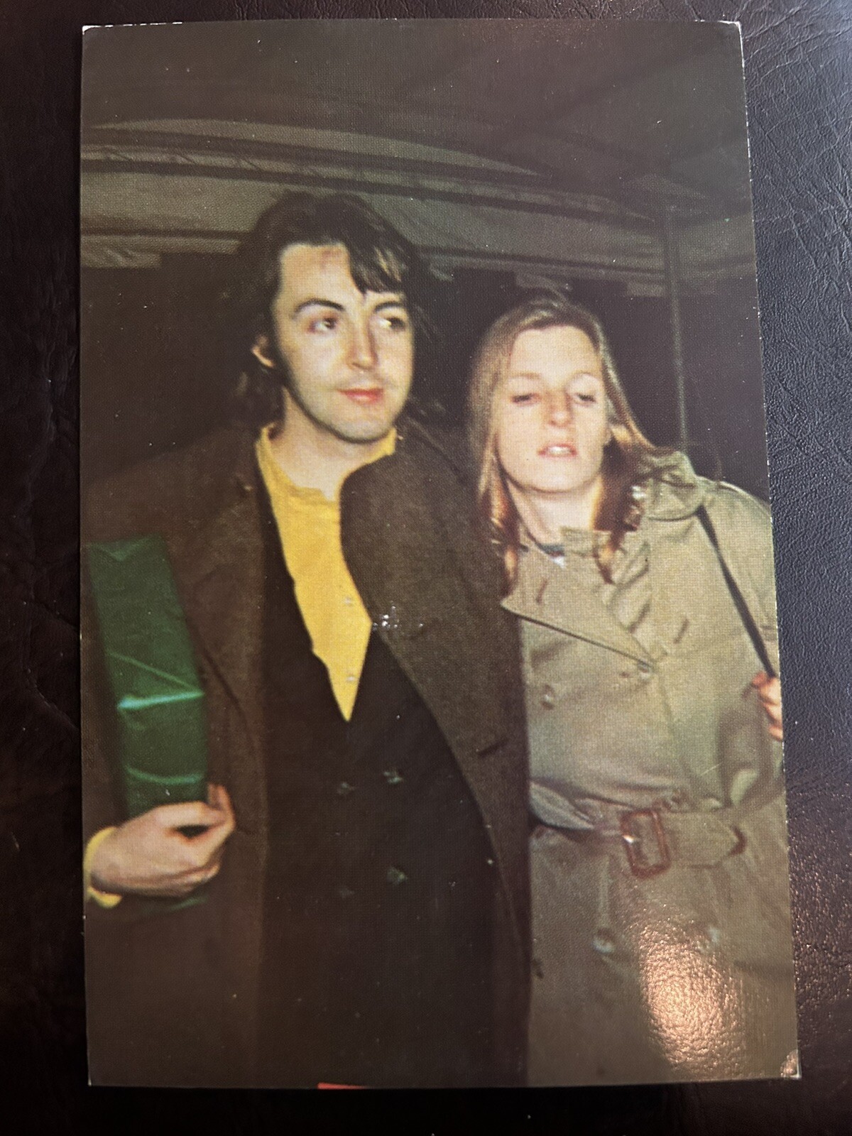 Paul and Linda McCartney The Beatles 1969 Mint Postcard QUANTITY PWE RARE