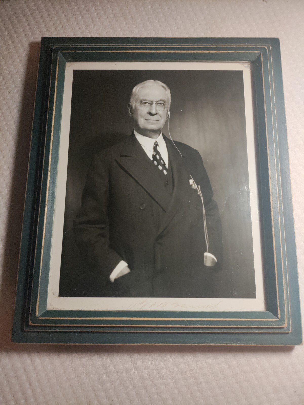 BERNARD M. BARUCH - AUTOGRAPH