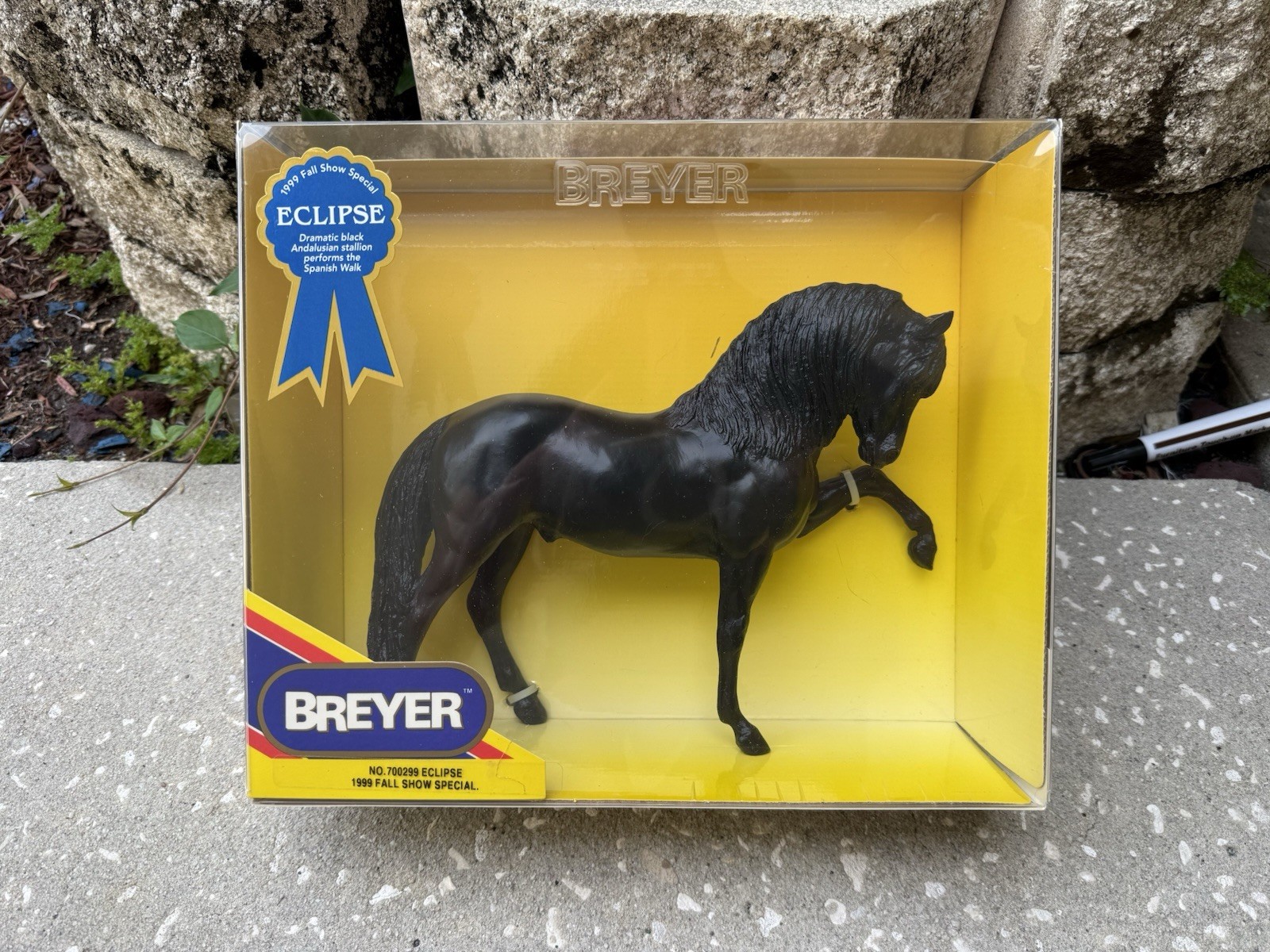New NIB Breyer Horse #700299 Eclipse Black Legionario Andalusian Fall Show SR