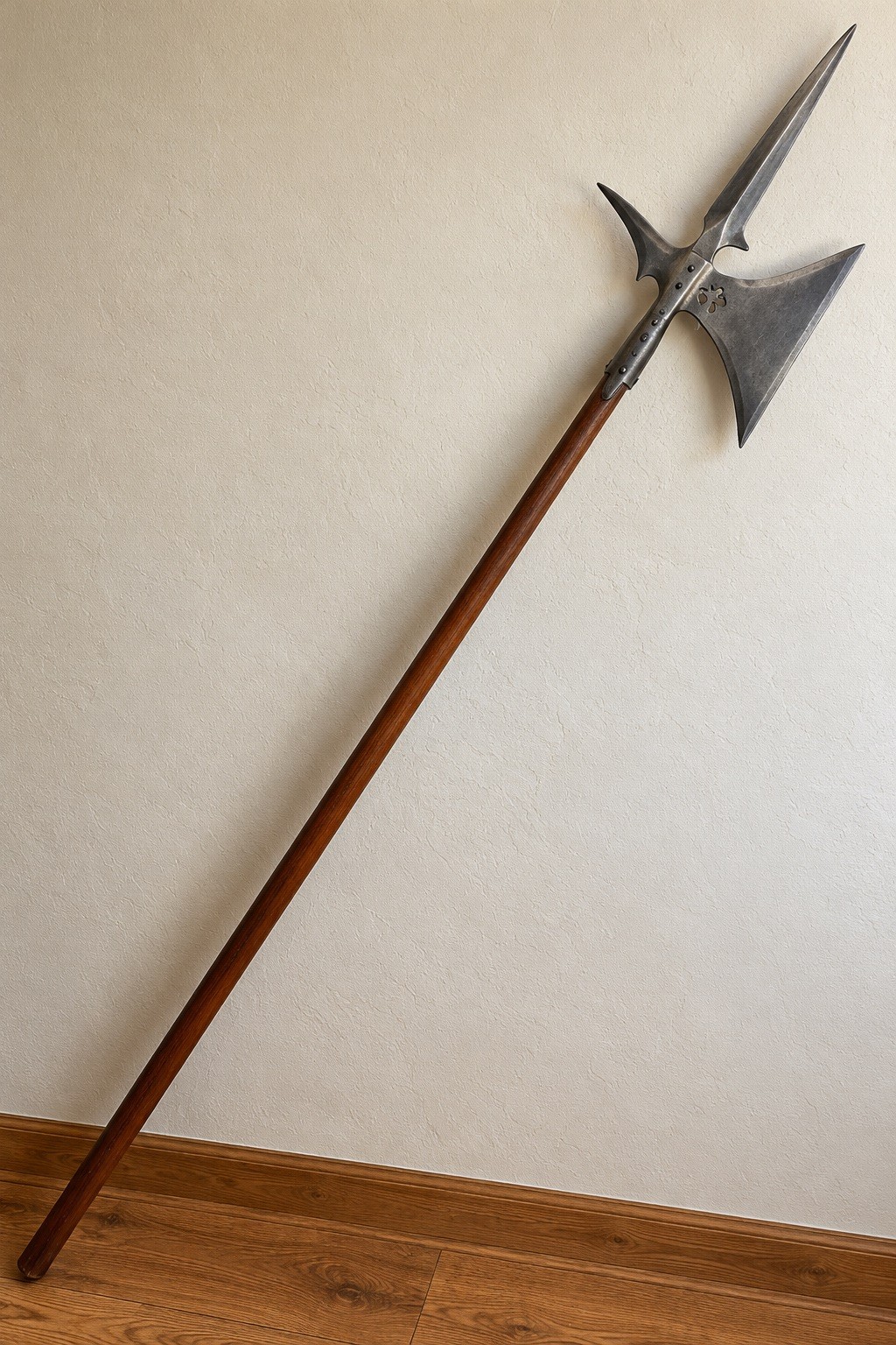 Vintage German Halberd Polearm — Museum of Historical Arms Miami — 1991