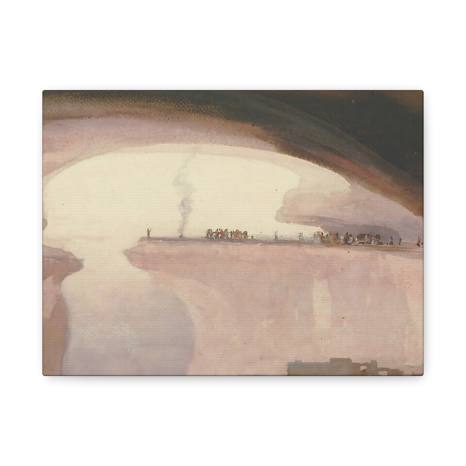 William Henry Holmes - A Cliff Dweller's Ceremony, Colorado - Canvas Wall Art