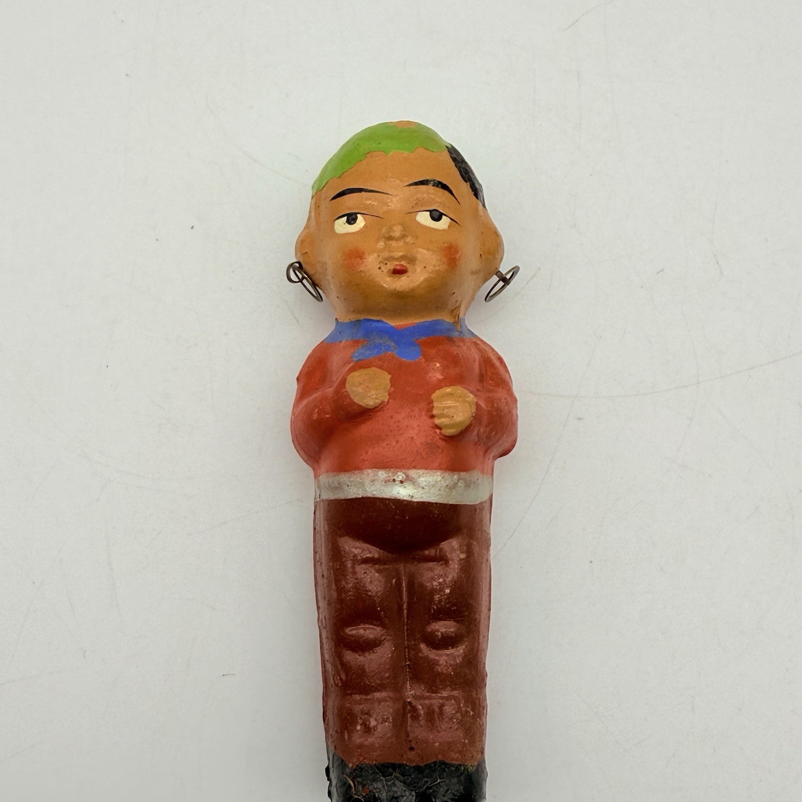 RARE ANTIQUE GERMAN PAPER MACHE FIGURE ~POST WWI