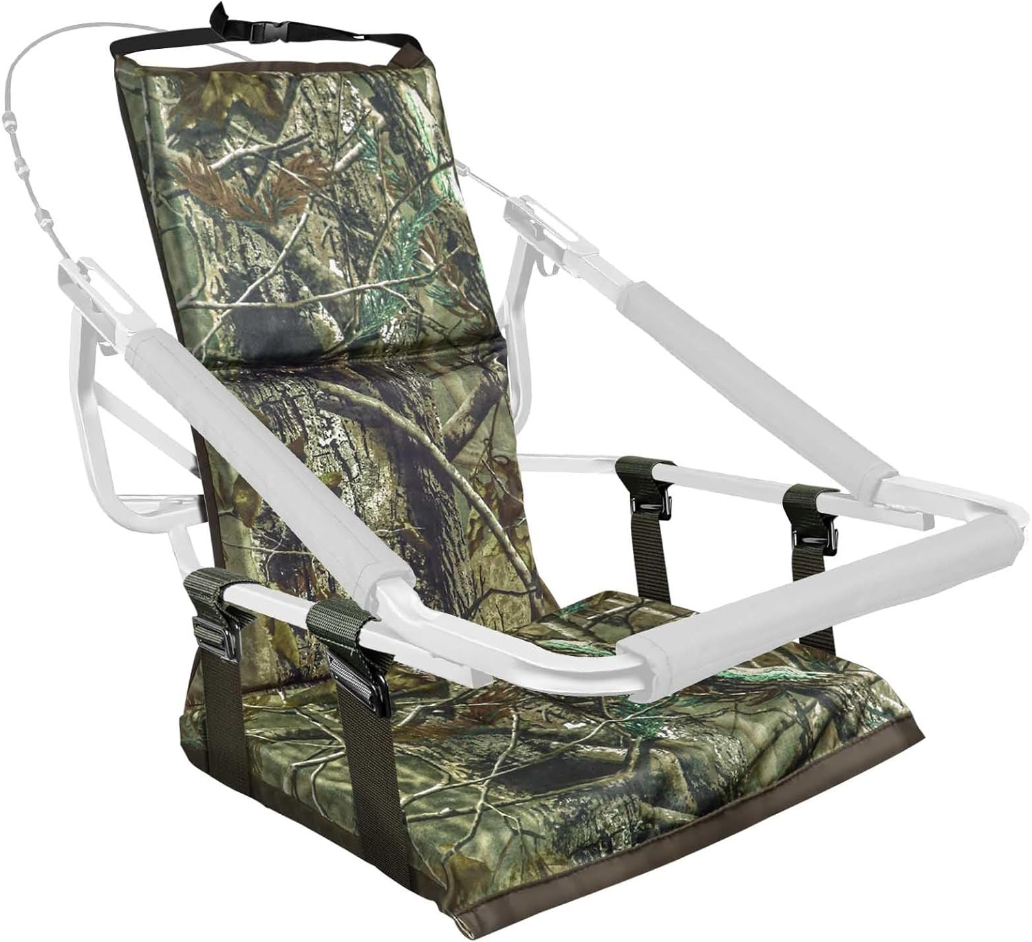 Tree Stand Seat Replacement Adjustable Comfortable Portable for Hunting