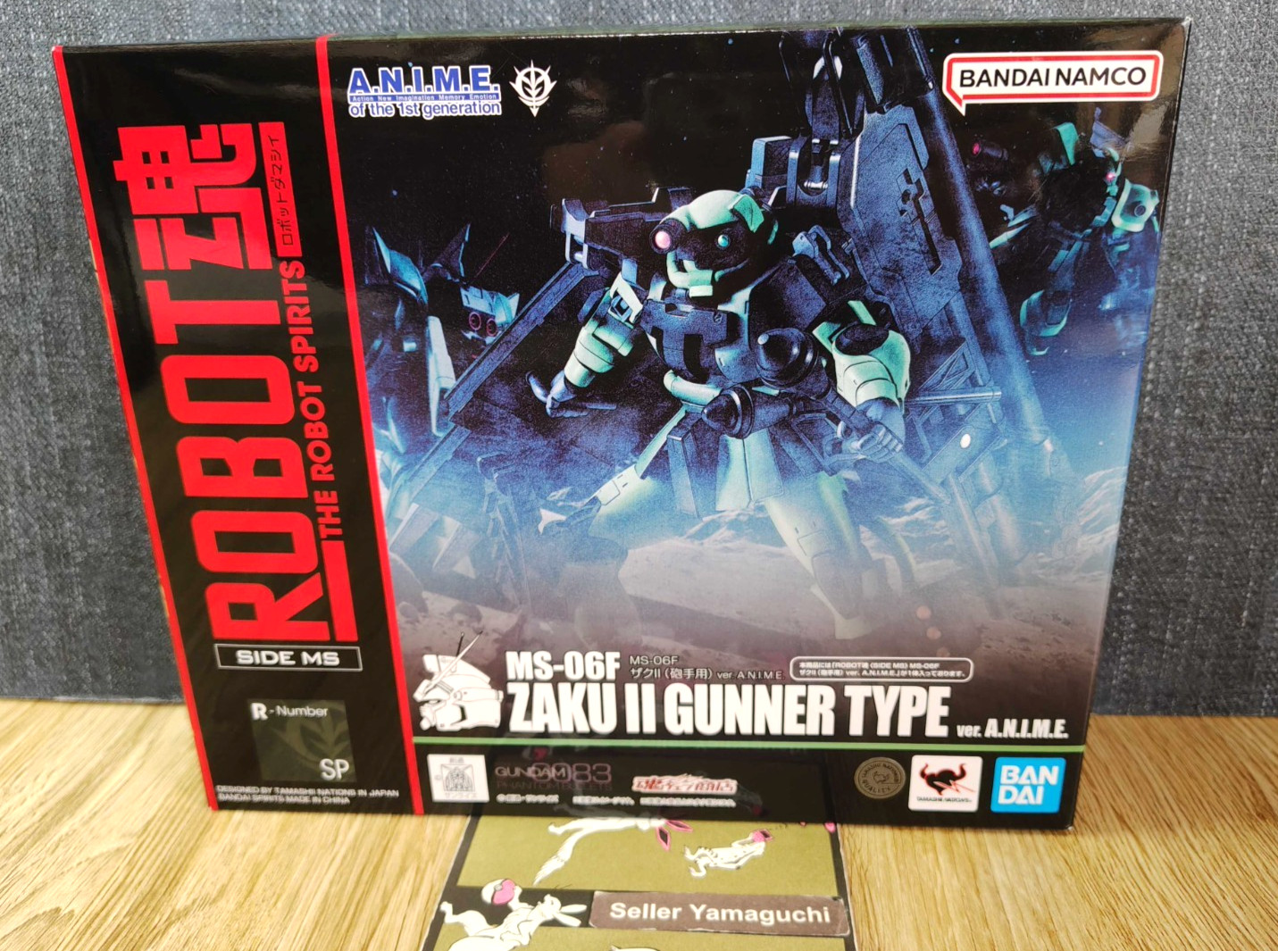 THE ROBOT SPIRITS MS-06F ZAKU II GUNNER TYPE ver. A.N.I.M.E Action Figure GUNDAM