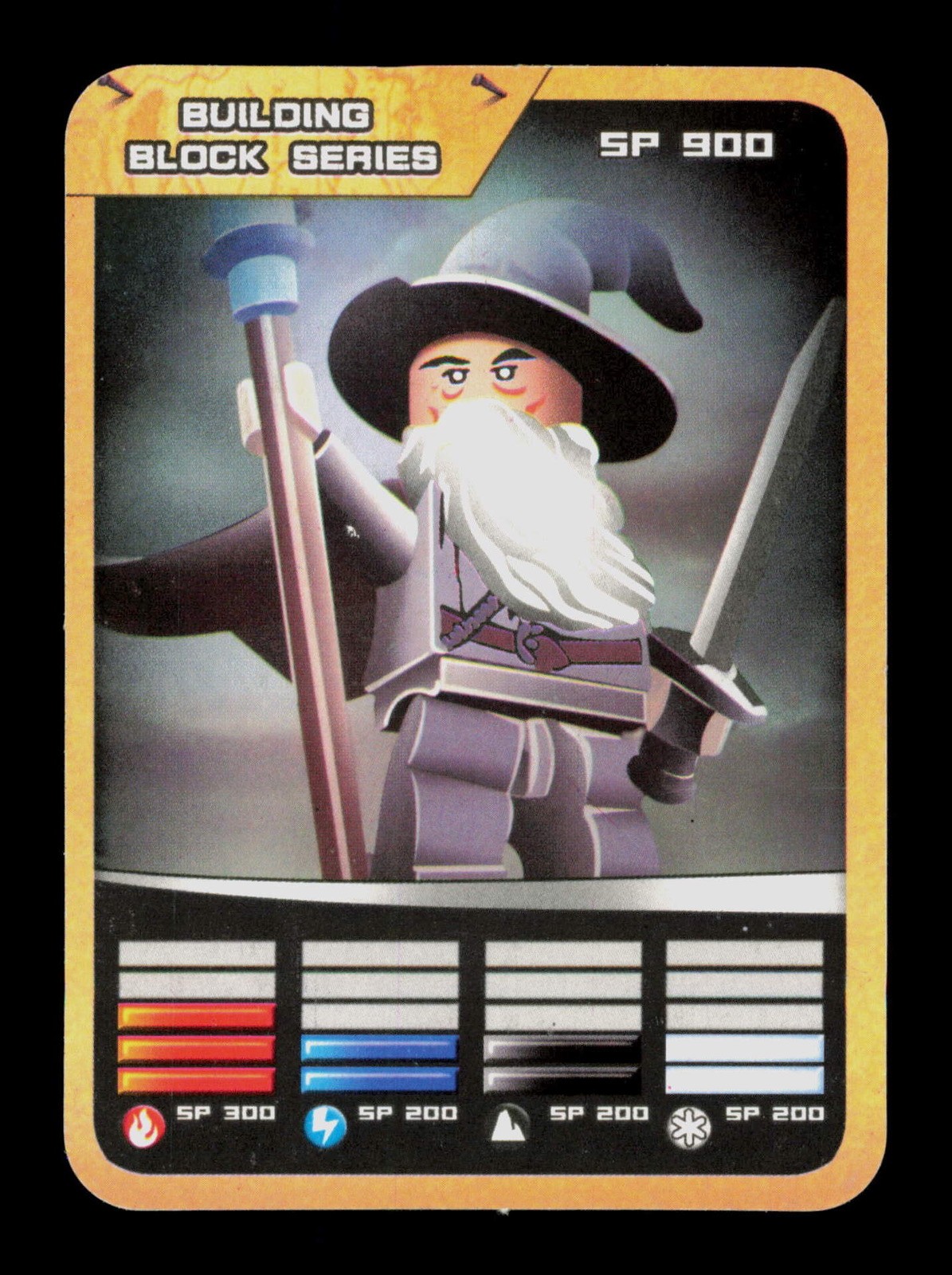 Gandalf The Grey The Lord Of The Rings Building Block Series Collectible Card TC