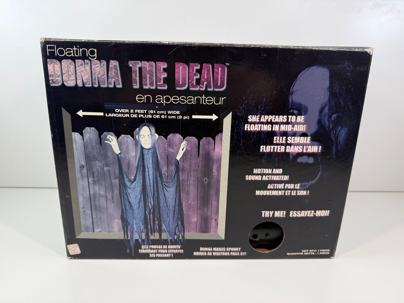 Gemmy Floating Donna The Dead 2008 Halloween Animated Prop See Video