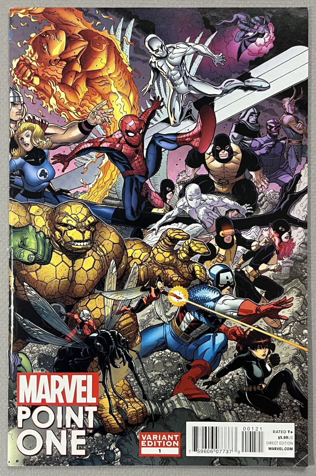 Marvel Point One #1 Variant Cover B 1st Nova Sam Alexander Marvel Comics 2012