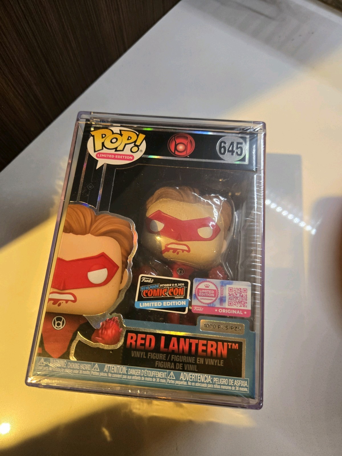 NYCC 2026 FUNKO Limited LEGENDARY POP RED LANTERN LE 1000