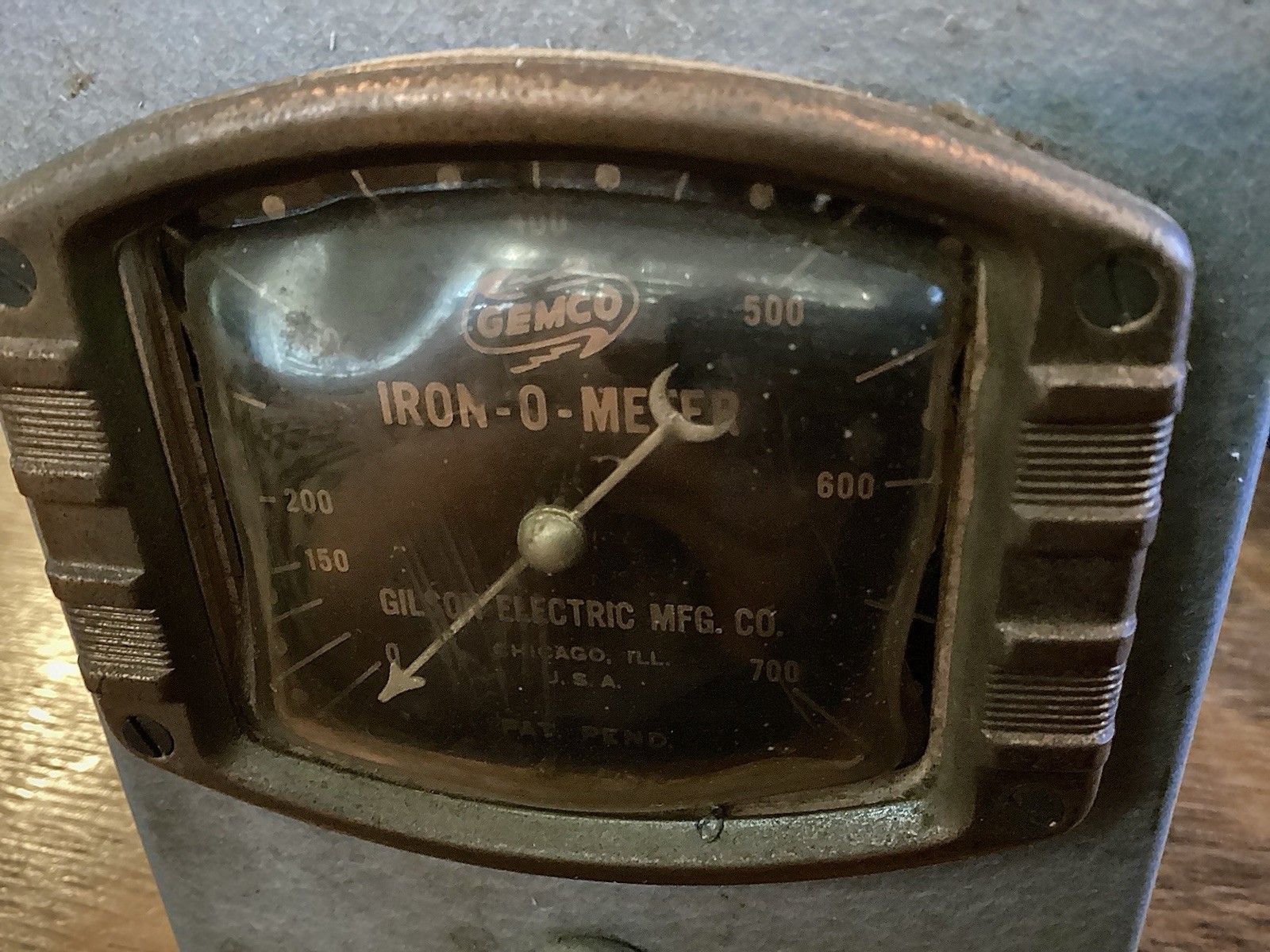 Rare Iron Tester Gilson Gemco Iron-O-Mete American Beauty