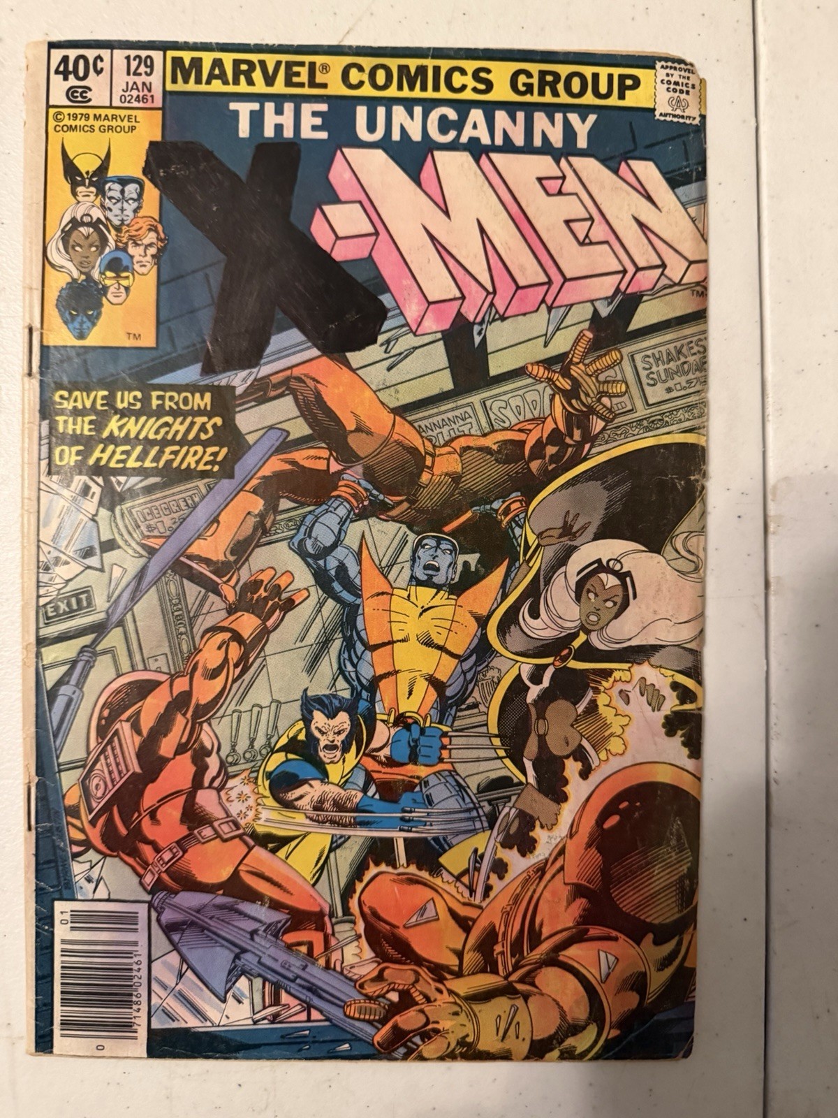 The X-Men #129 Newsstand Variant (Marvel Comics January 1980)