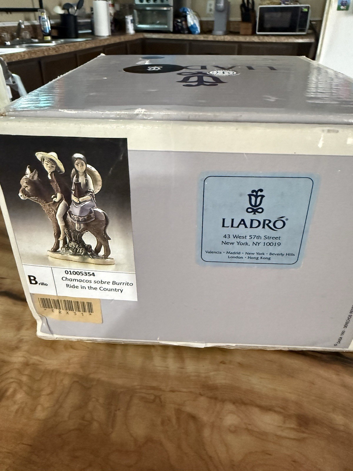 Lladro 5354 Ride in the Country Retired Mint Condition Original Blue Box L@@K