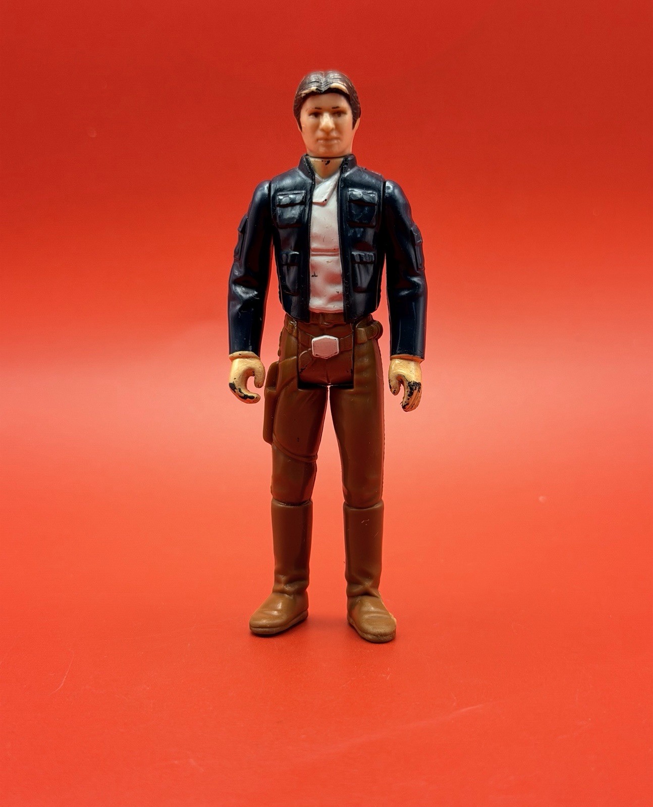 Vintage 1980 Kenner Star Wars Han Solo Bespin Outfit Action Figure Hong Kong Vtg