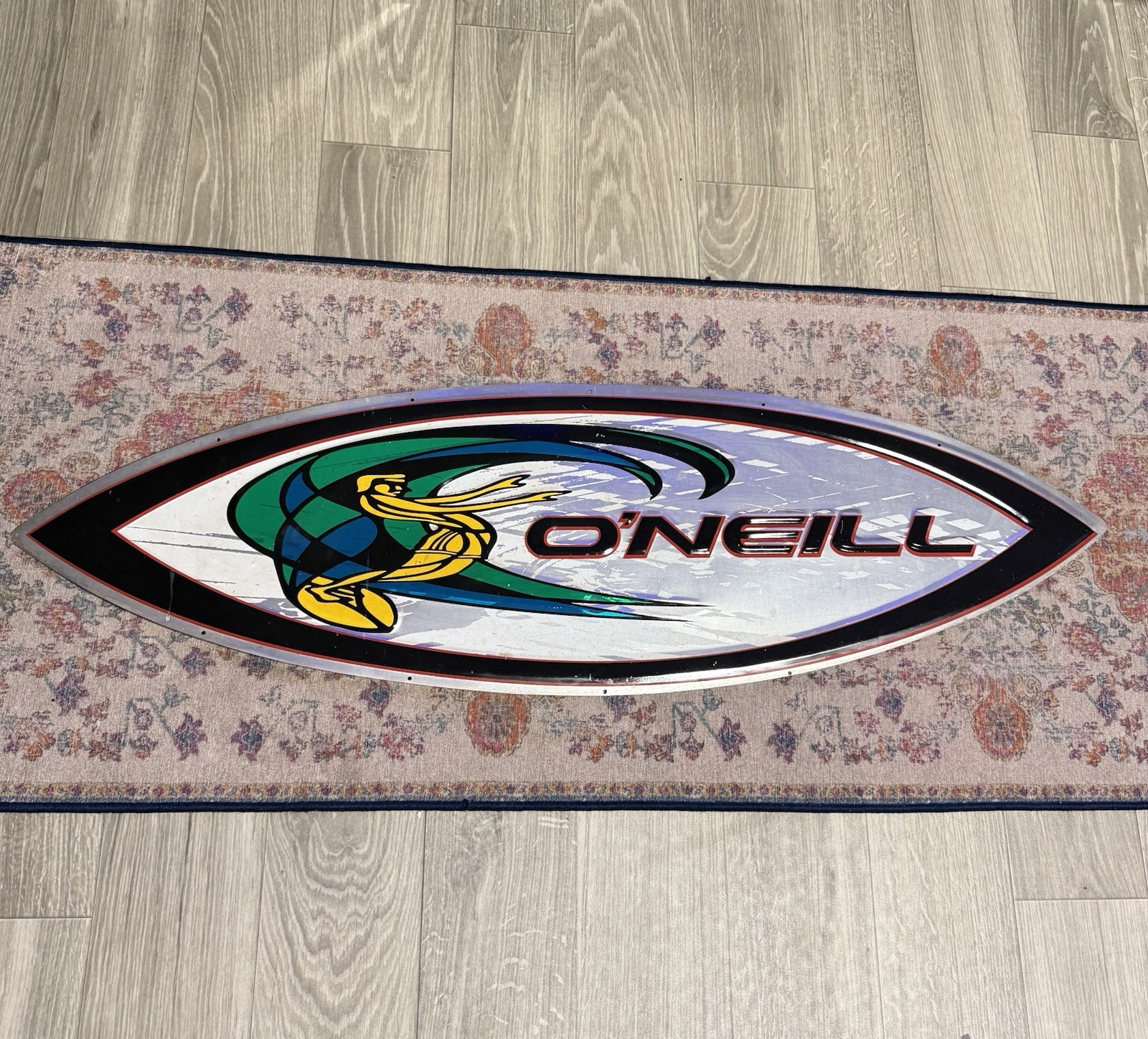 Vintage 1980s/90s O’Neill Surf Sign Metal 48 X 14 Dealer Store Owner Original