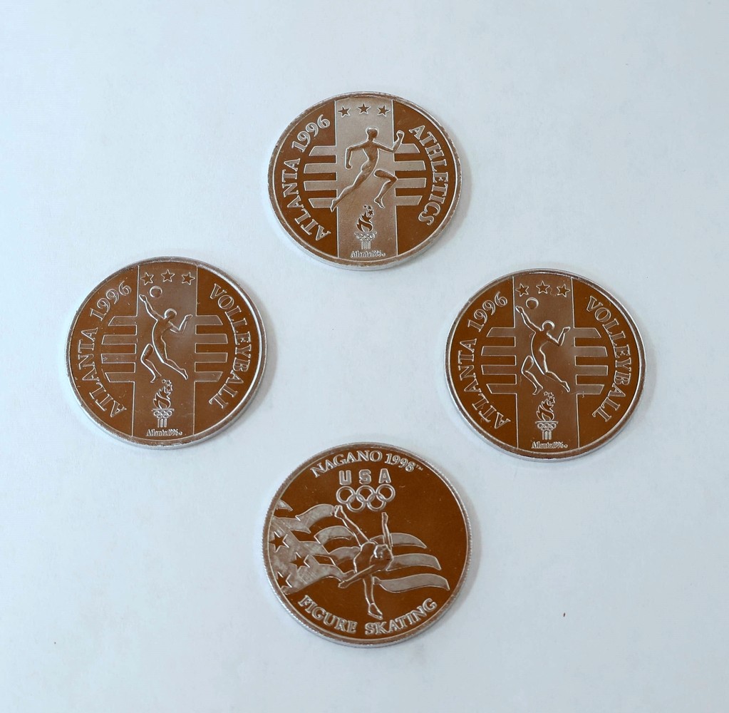 1996 USA Atlanta Commemorative Olympic Sport Medallion Coins/Tokens